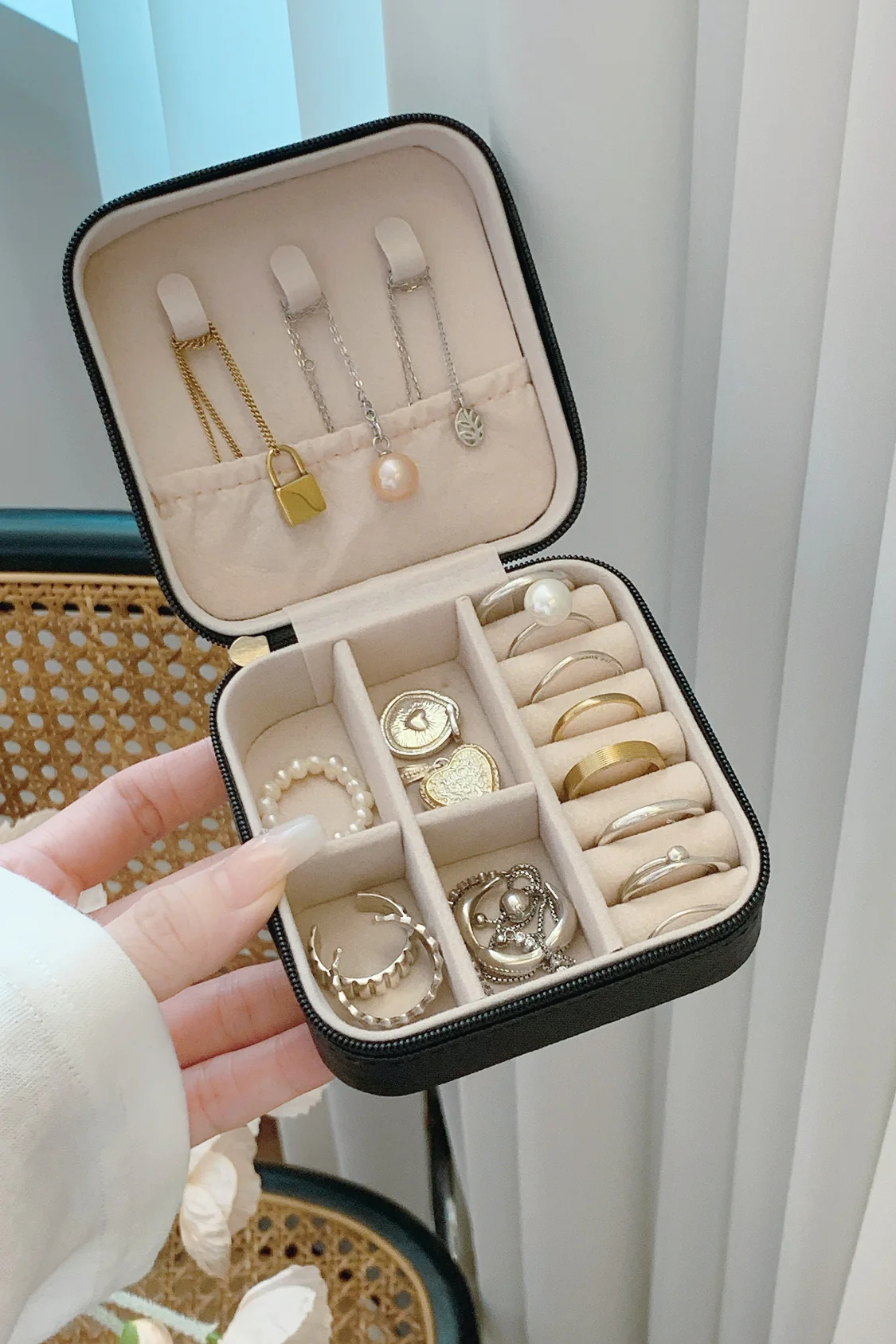 PU Leather Square Jewelry Box - Image 27