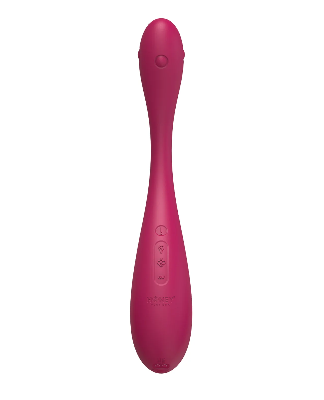 Puff App-Controlled Inflatable Kegel Ball - Dark Red - Image 4