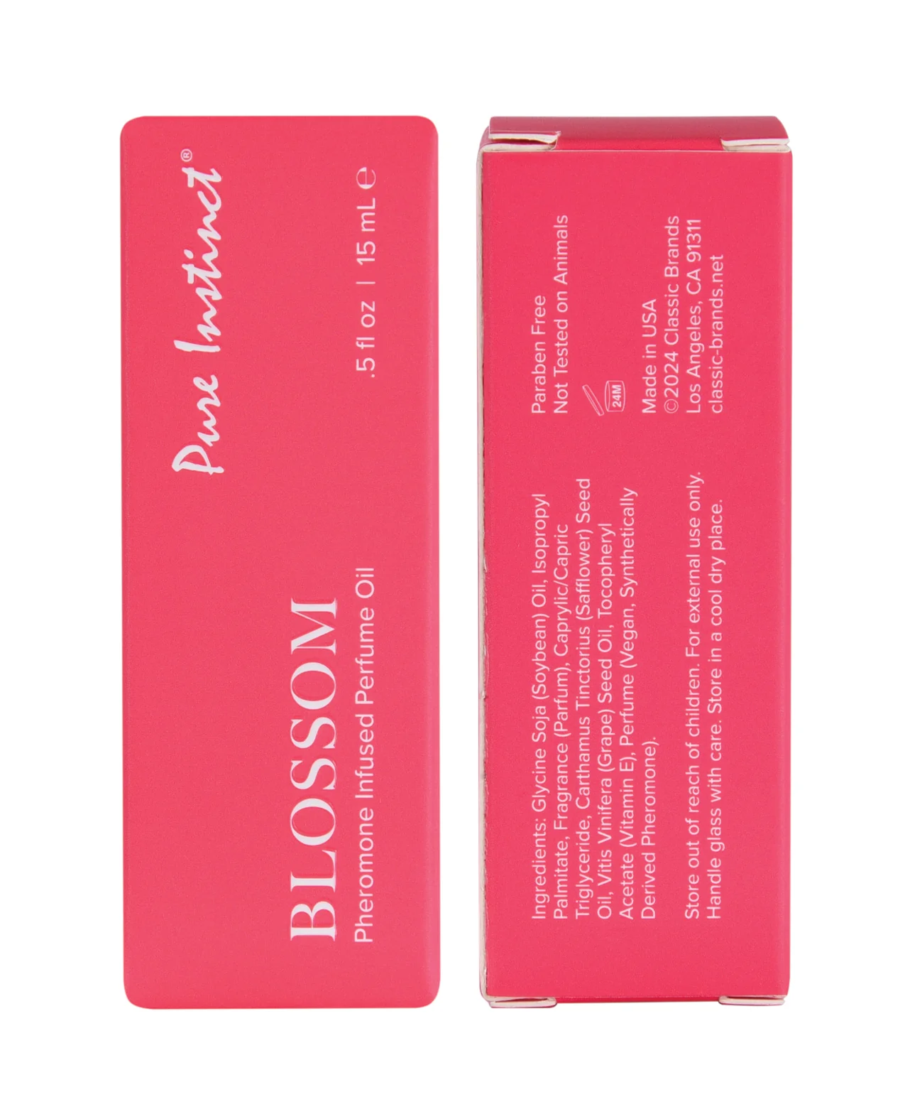 Pure Instinct Pheromone Perfume Oil Blossom - 15 ml Dropper Glass - Image 4
