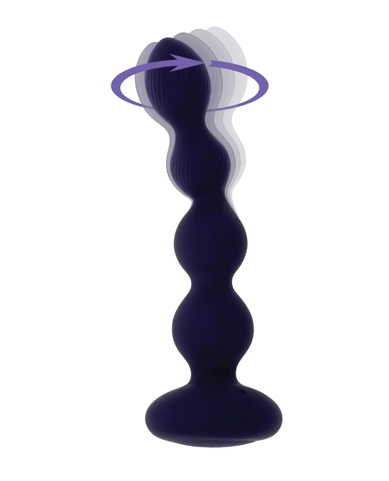 Evolved Pleasure Orbit Remote Controlled Anal Vibe - Purple - Image 5