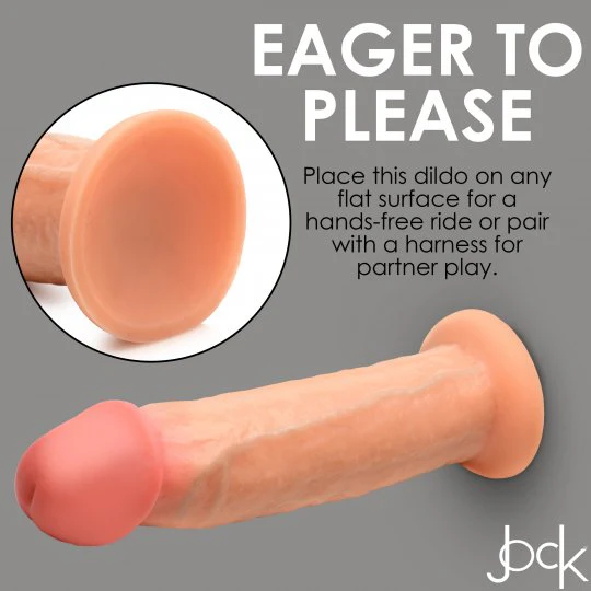 Real Skin Silicone Dildo - 8.5 Inch - Image 8