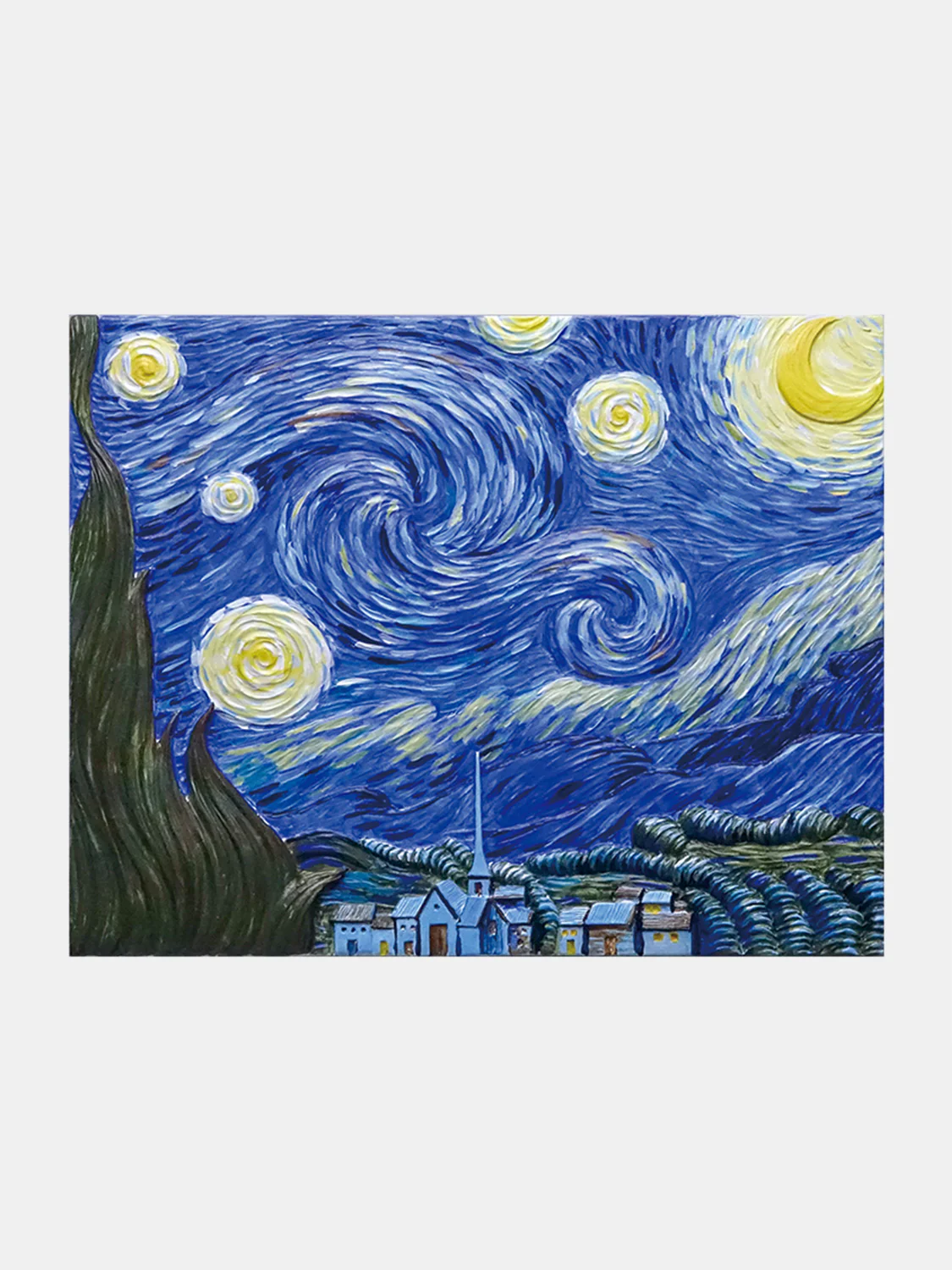 Relief Van Gogh's Starry Night DIY 3D Oil Painting Kit - Image 3
