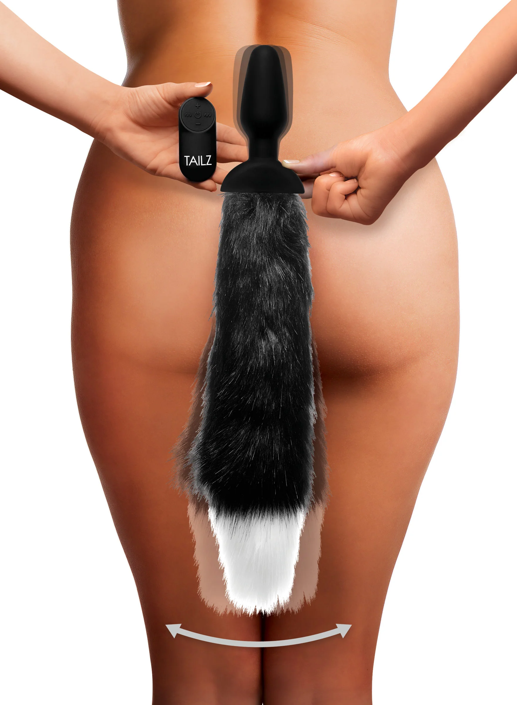 Remote Control Wagging Fox Tail Anal Plug - Image 5