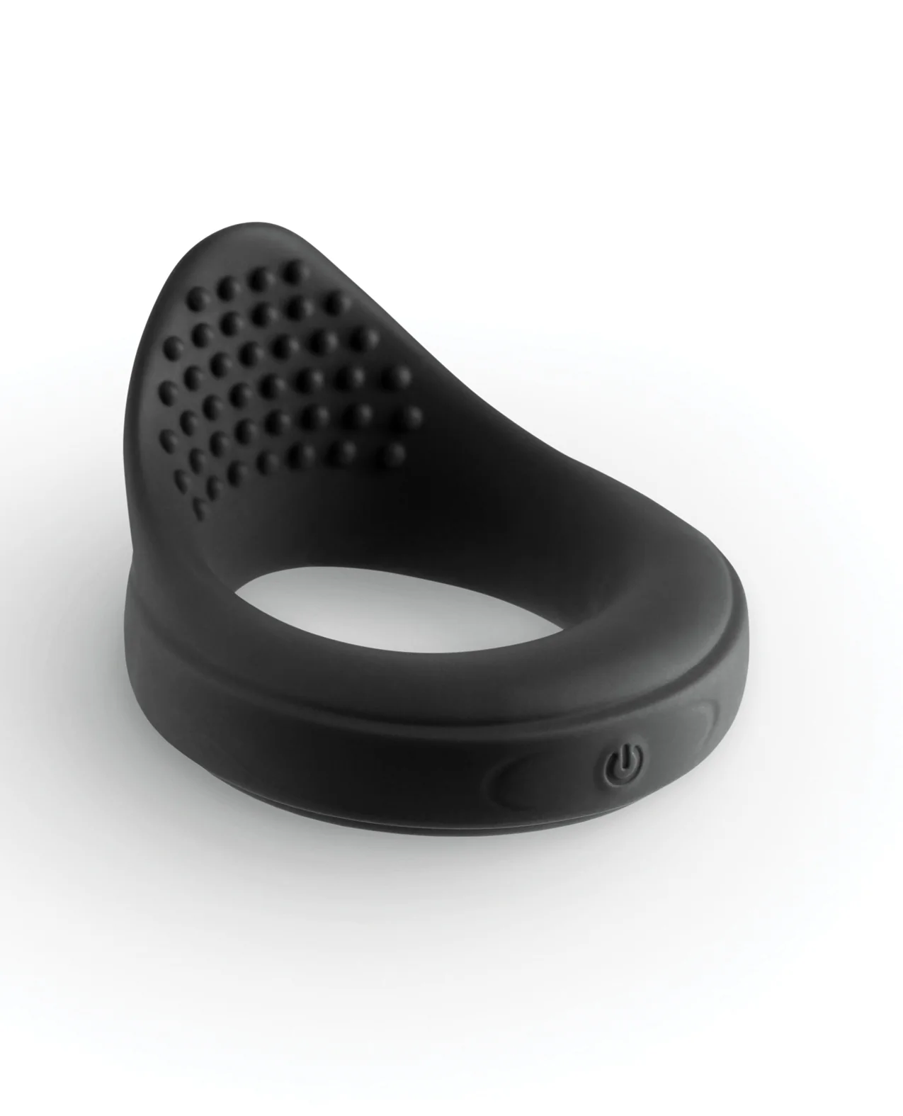 Renegade Slider Vibrating Cock Ring - Black - Image 3