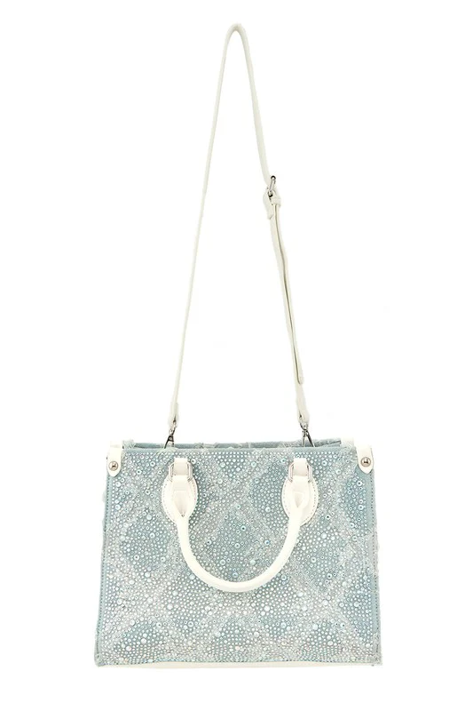Rhinestone and Crossbody Bag - Image 3