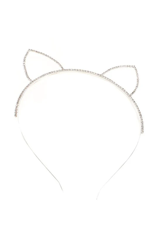 RHINESTONE CAT EARS HEADBAND - Image 2