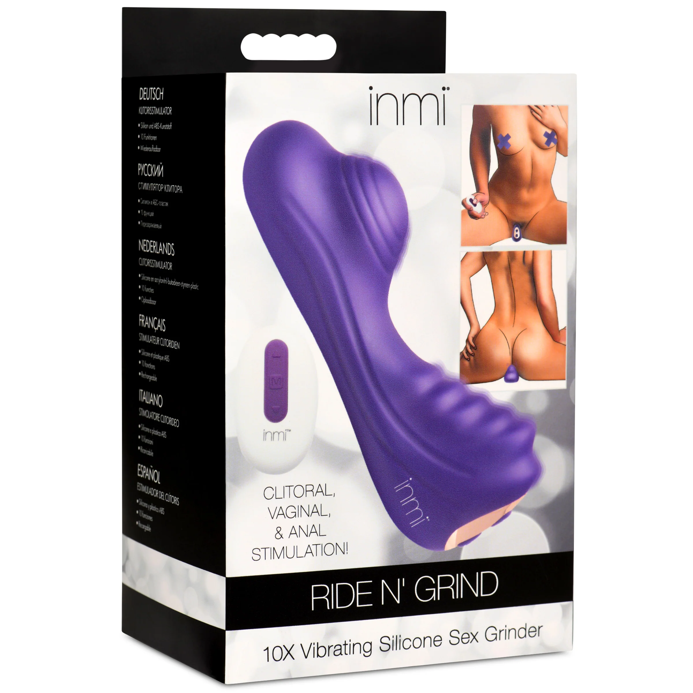 Ride N' Grind 10 X Vibrating Silicone Sex Grinder - Image 10