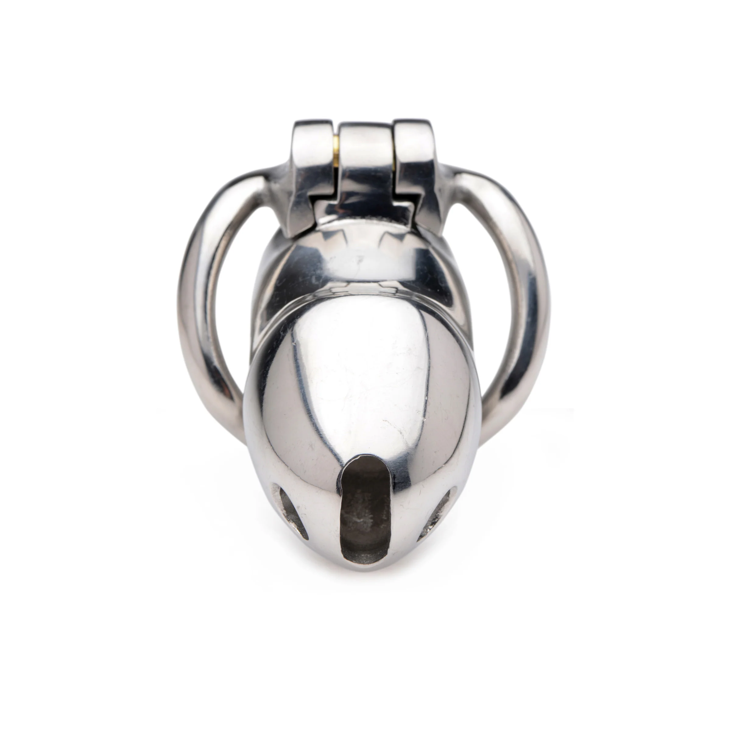 Rikers 24-7 Stainless Steel Locking Chastity Cage - Image 3