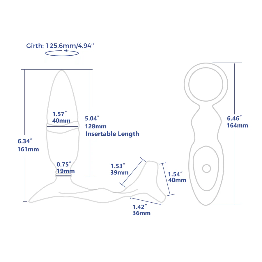 Ring’n’Rear Thrusting Butt Plug With Three Way Cock Ring - Image 6