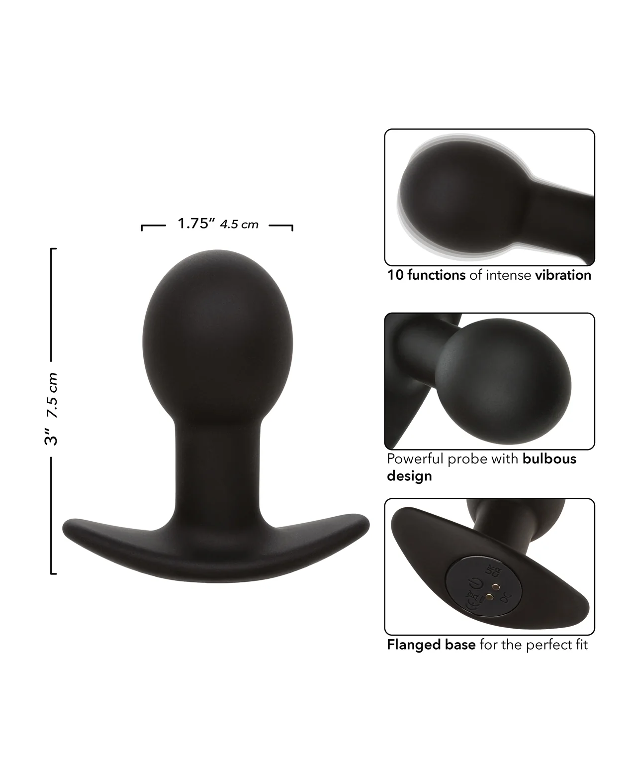 Rock Bottom Pop Anal Probe - Black - Image 5