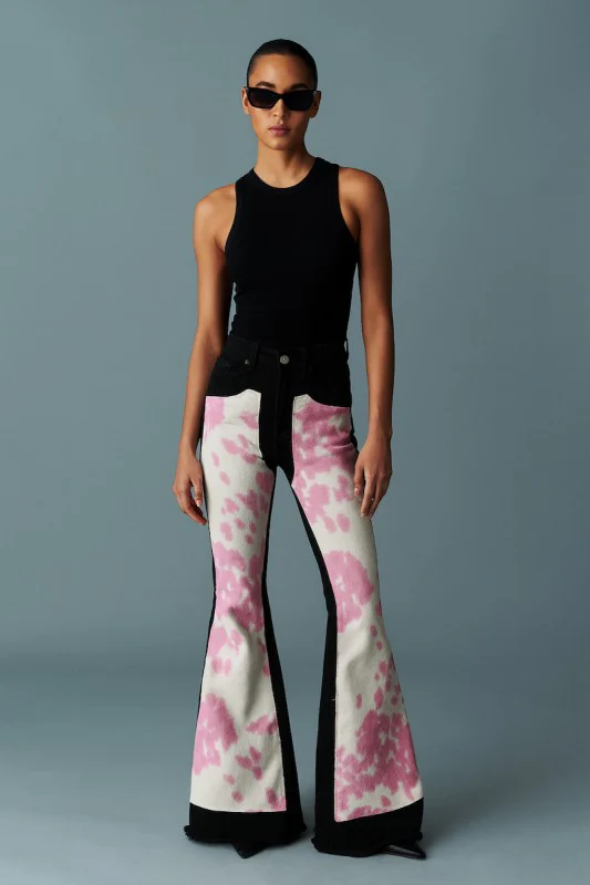 Rodeo Bell Bottom - Black Pink - Image 2
