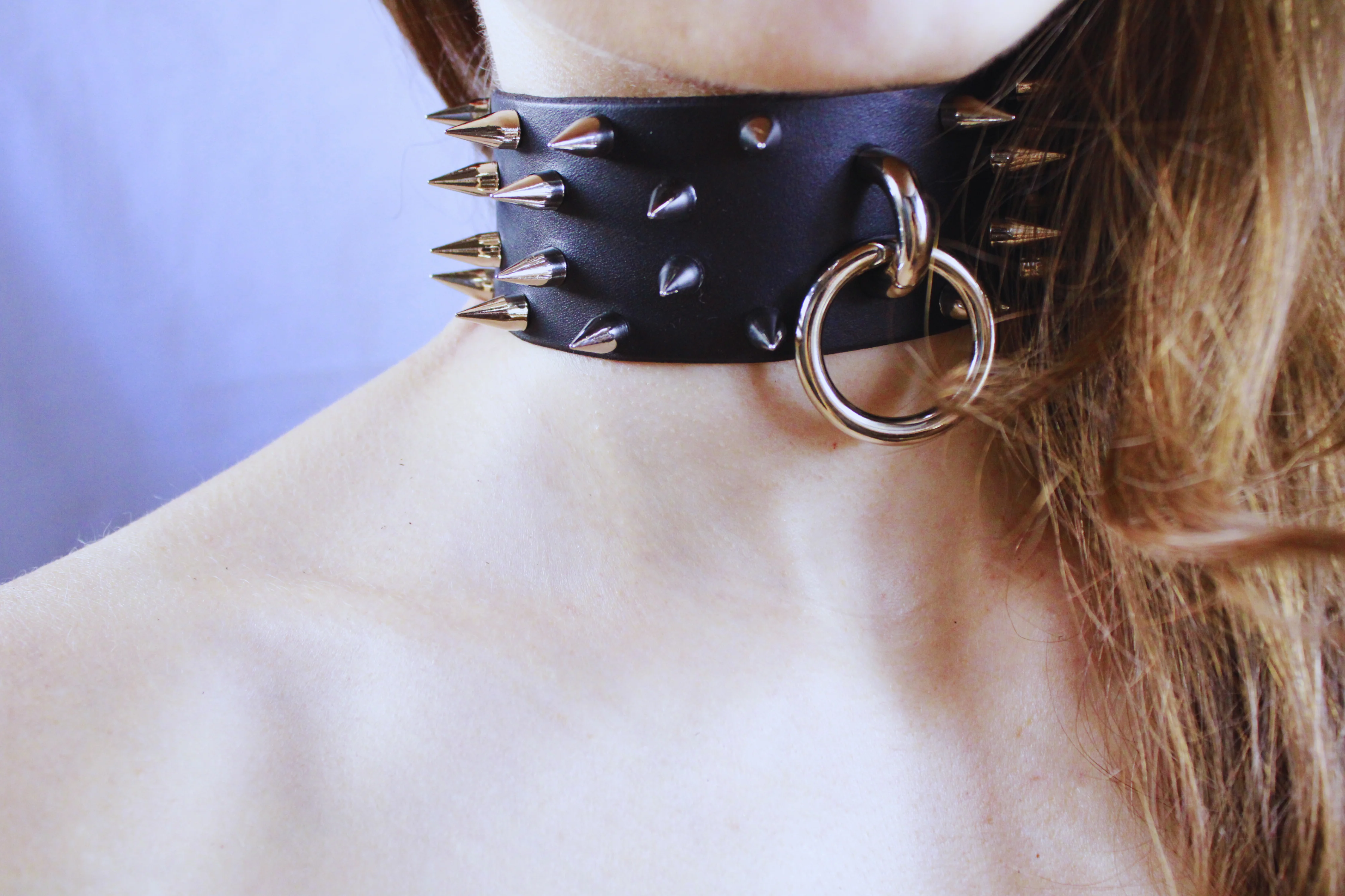 Rogue BDSM Collar – Spiked Posture Choker for Submissive & Dom Play - Image 2