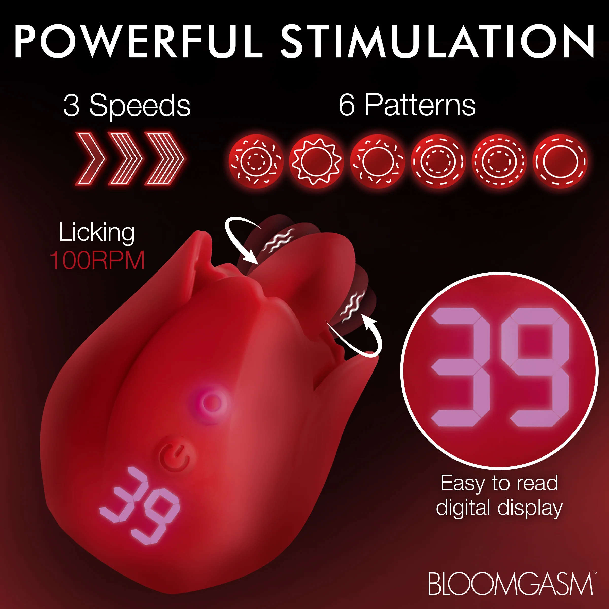 Rose Kisser Licking And Vibrating Digital Clitoral Stimulator - Image 2