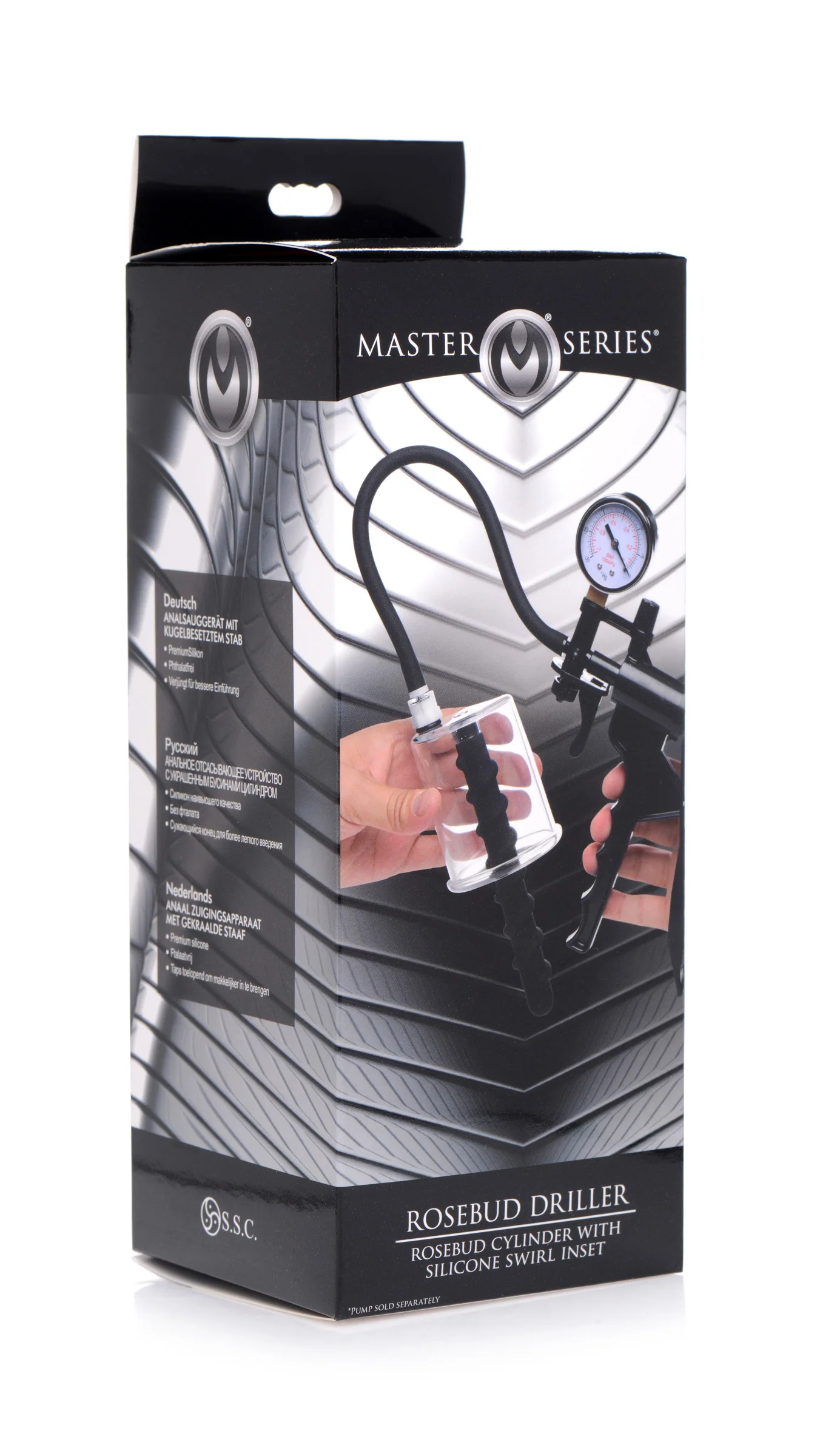 Rosebud Driller Cylinder With Silicone Swirl Insert - Image 7