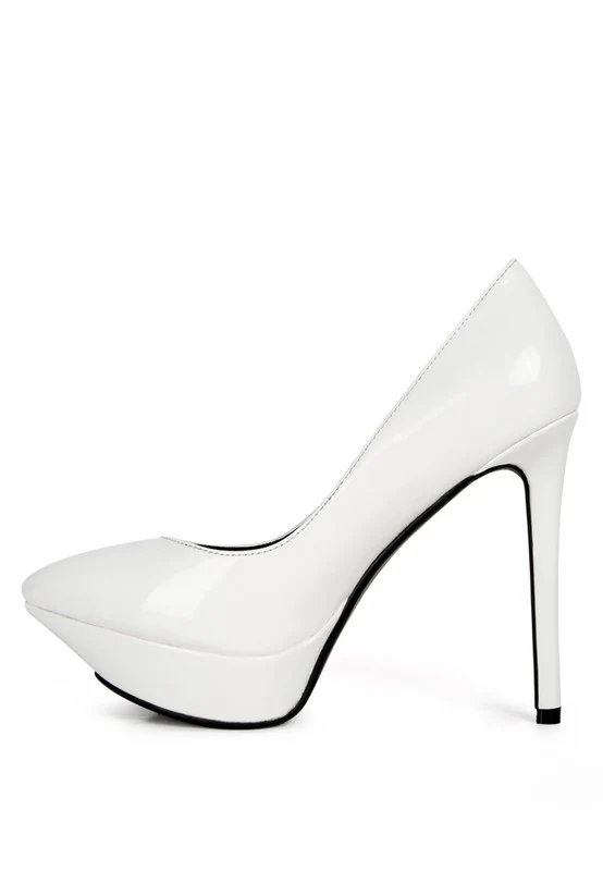 ROTHKO Black Patent Stiletto Sandals - Image 15