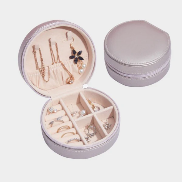 Round Jewelry Case - Image 4