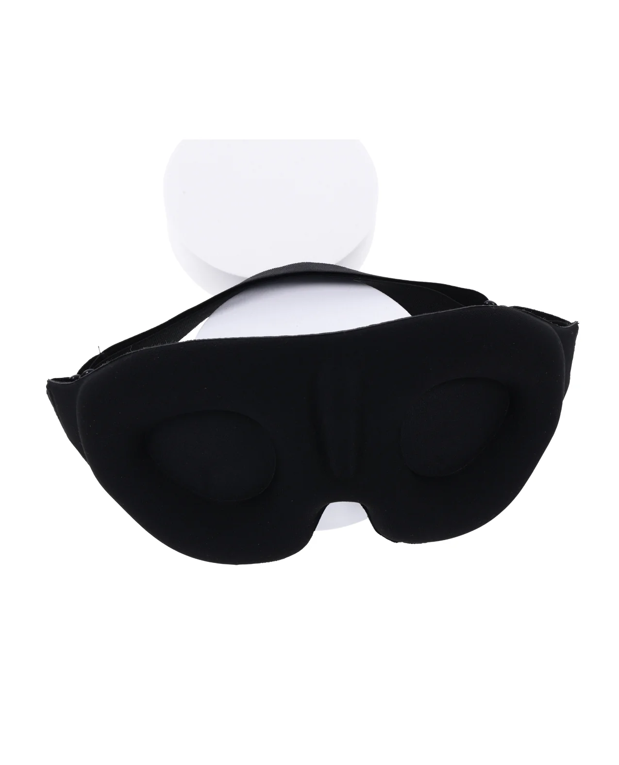 Sportsheets Blackout Memory Foam Blindfold - Black - Image 2