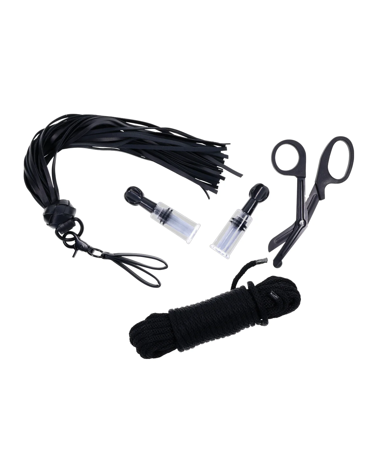Sportsheets Tied & Twisted Bondage Set - Black - Image 2