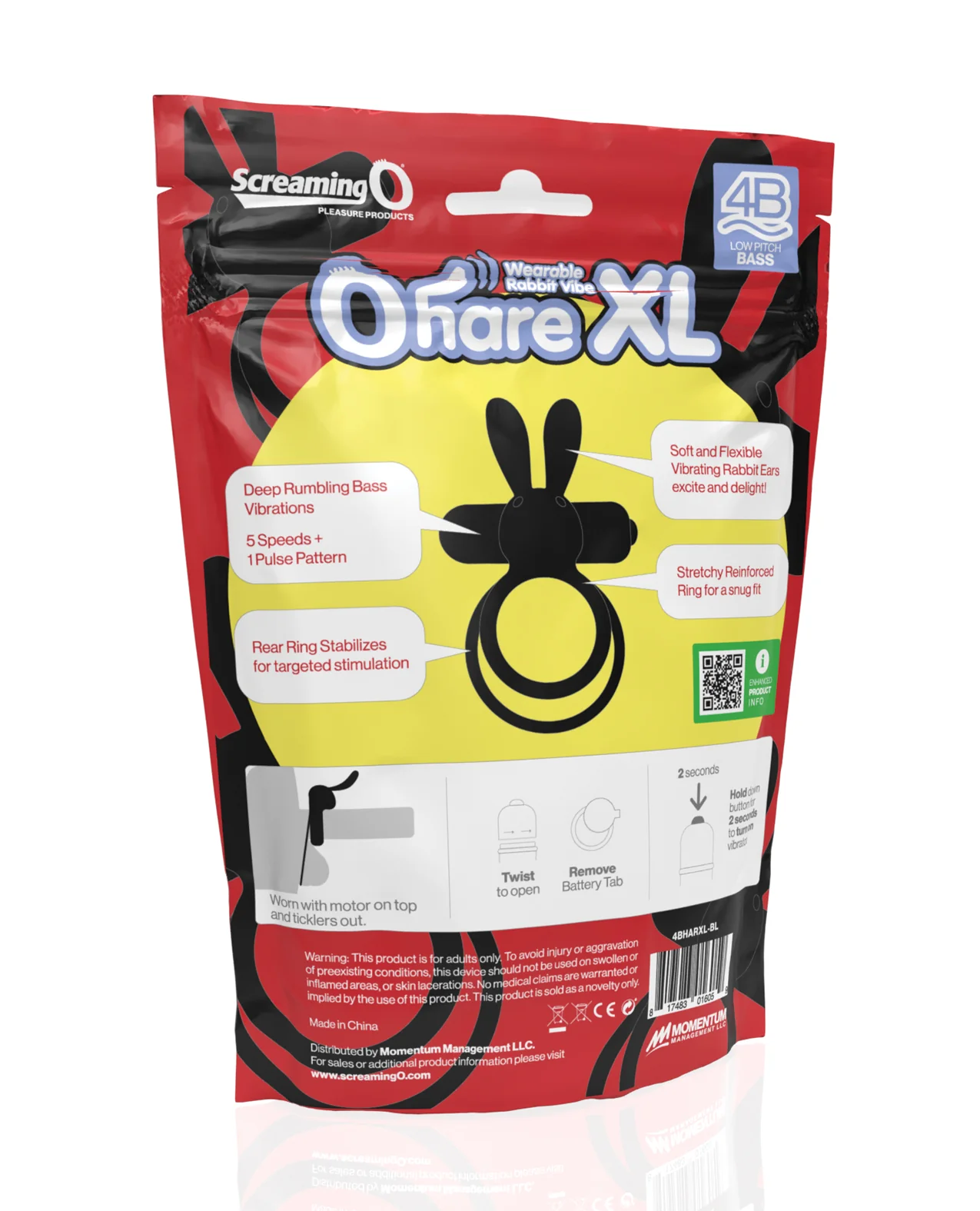 Screaming O 4B Ohare XL - Black - Image 5