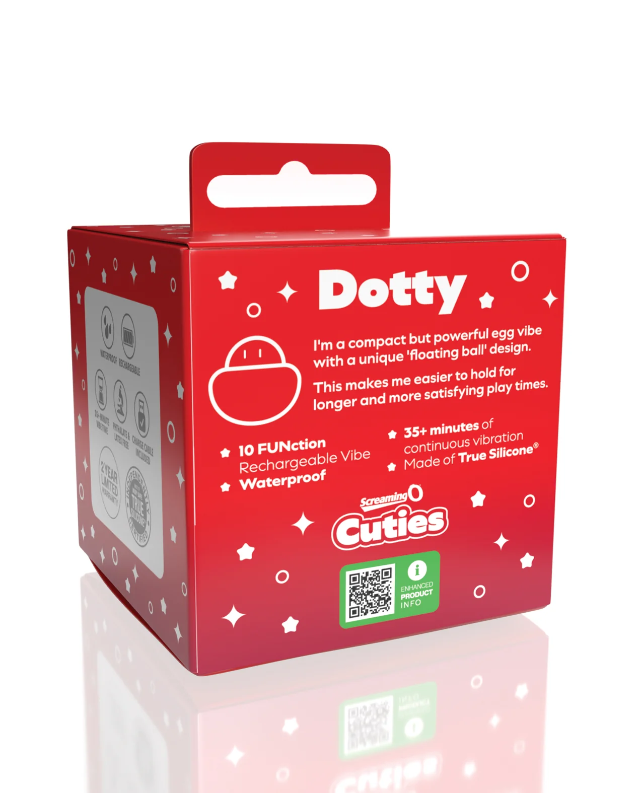 Screaming O Cuties Dotty Egg Vibrator - Dusty Rose - Image 5