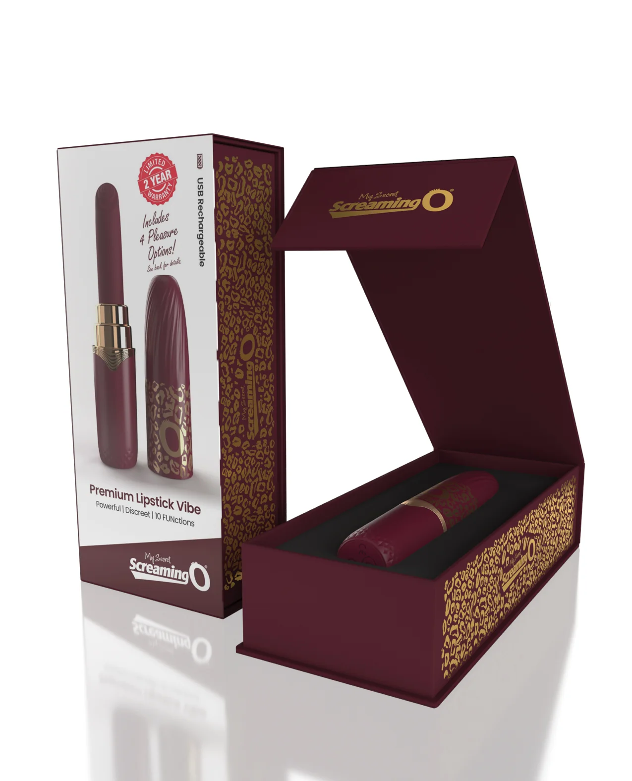 Screaming O My Secret Premium Lipstick Vibe - Merlot - Image 5