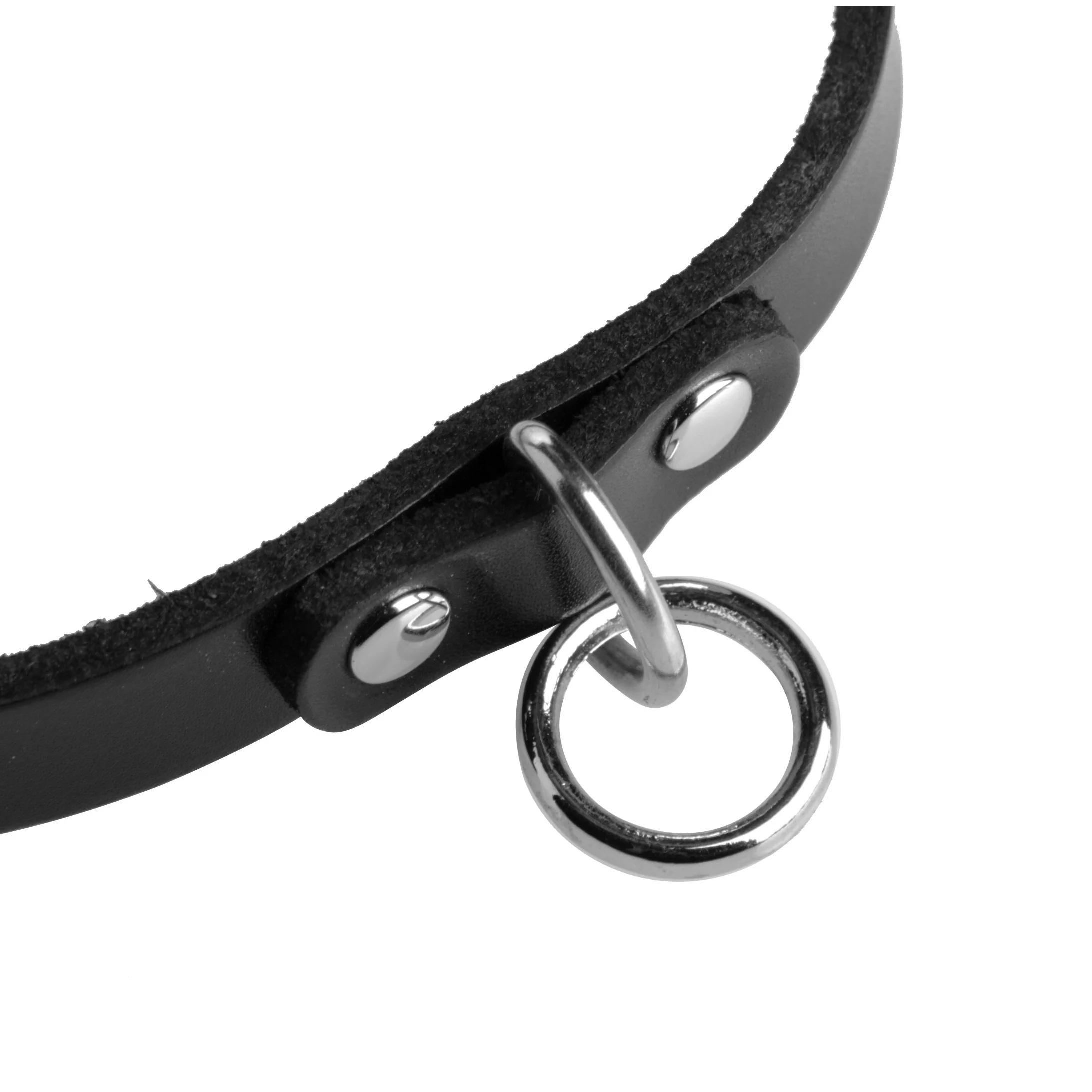 Unisex Leather Choker With - Image 4
