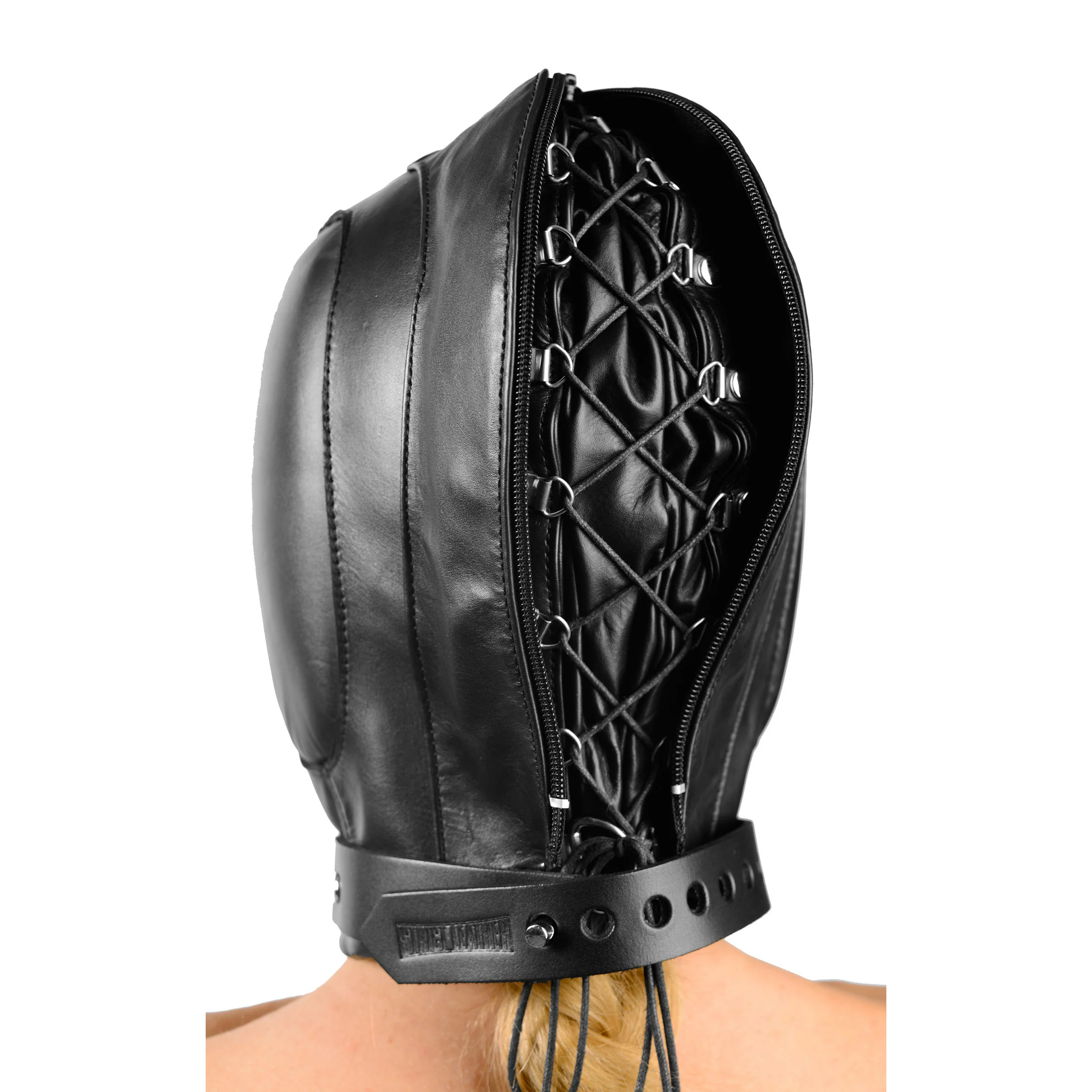 Padded Leather Hood - Image 2