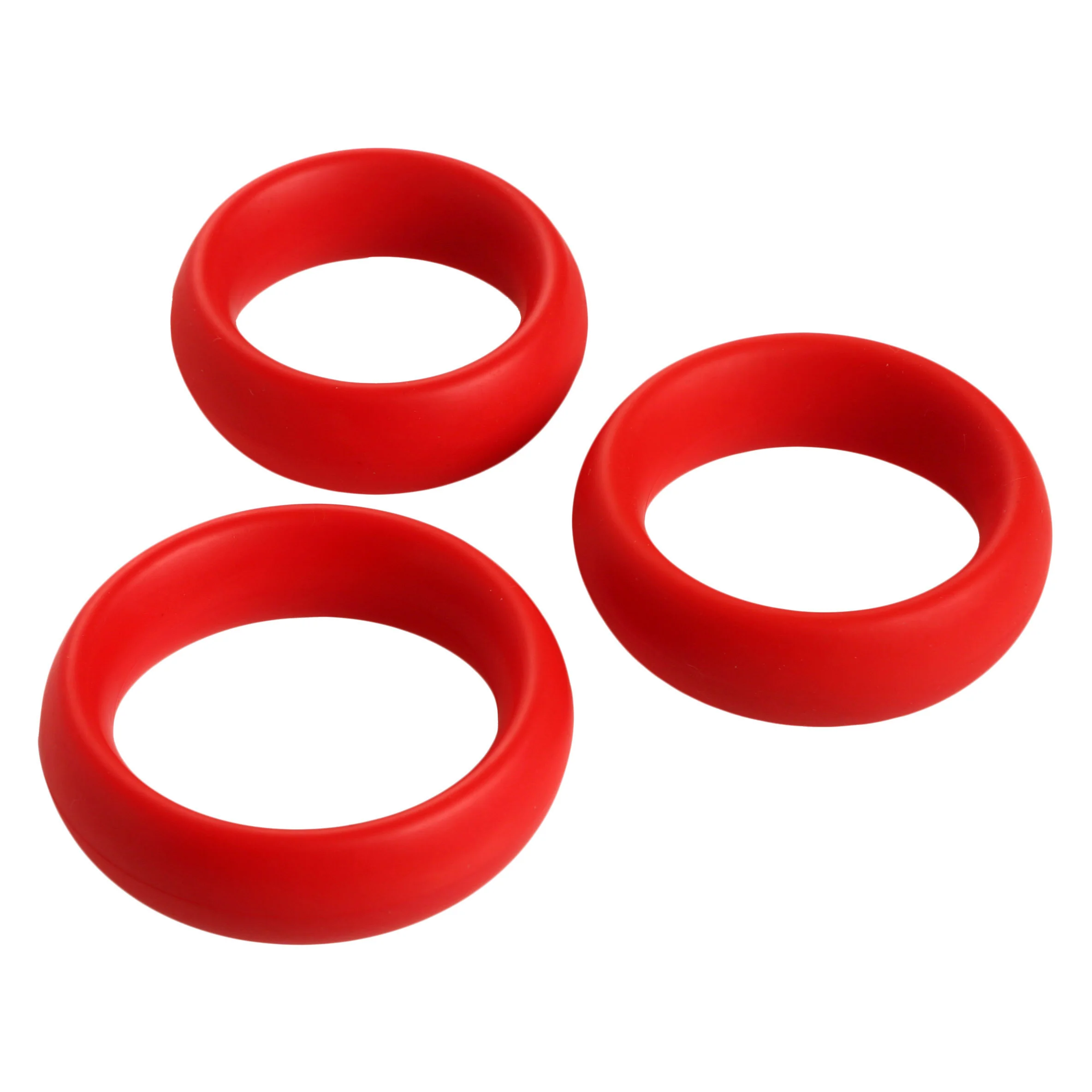 3 Piece Silicone Cock Ring Set - Image 4