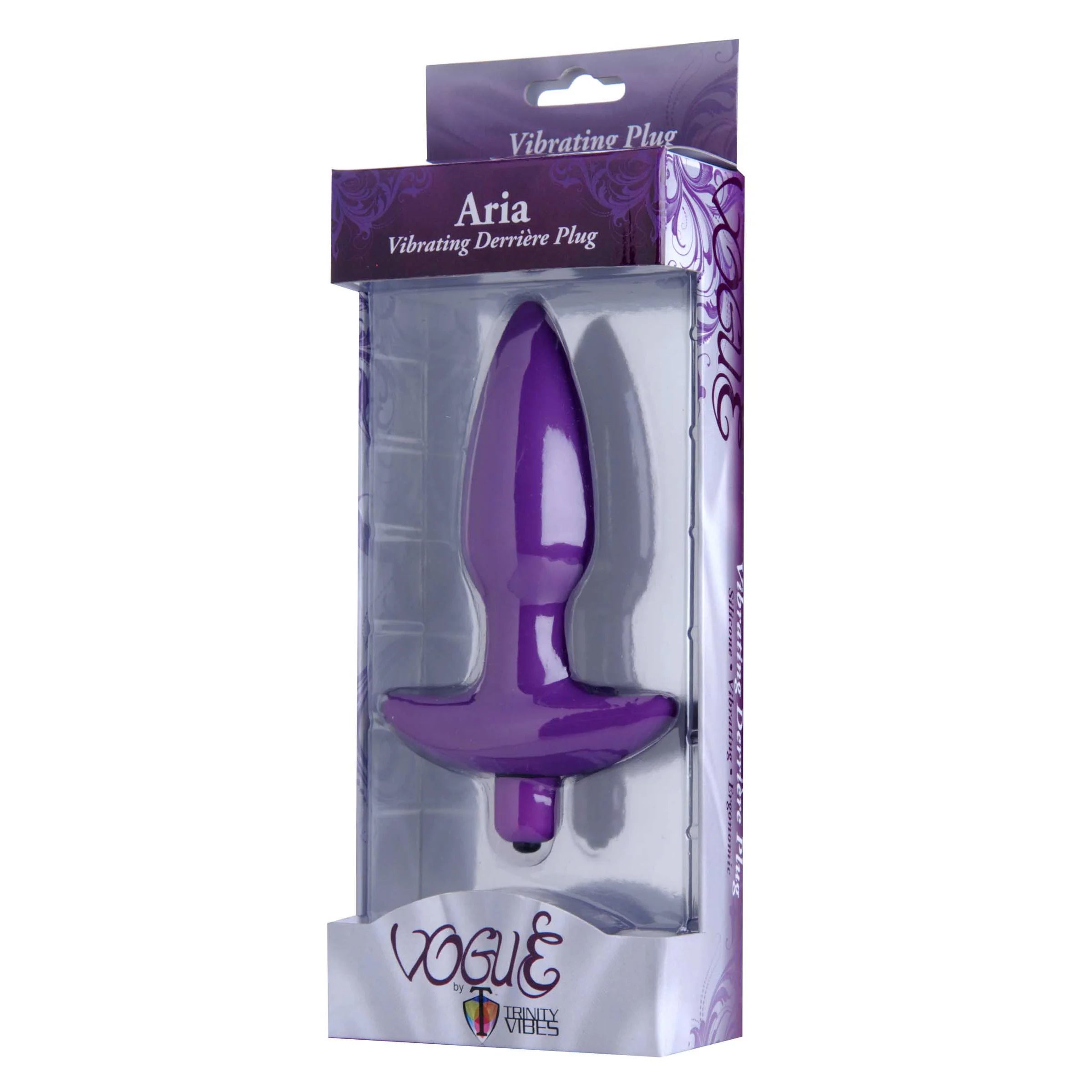 Aria Vibrating Silicone Anal Plug- - Image 2