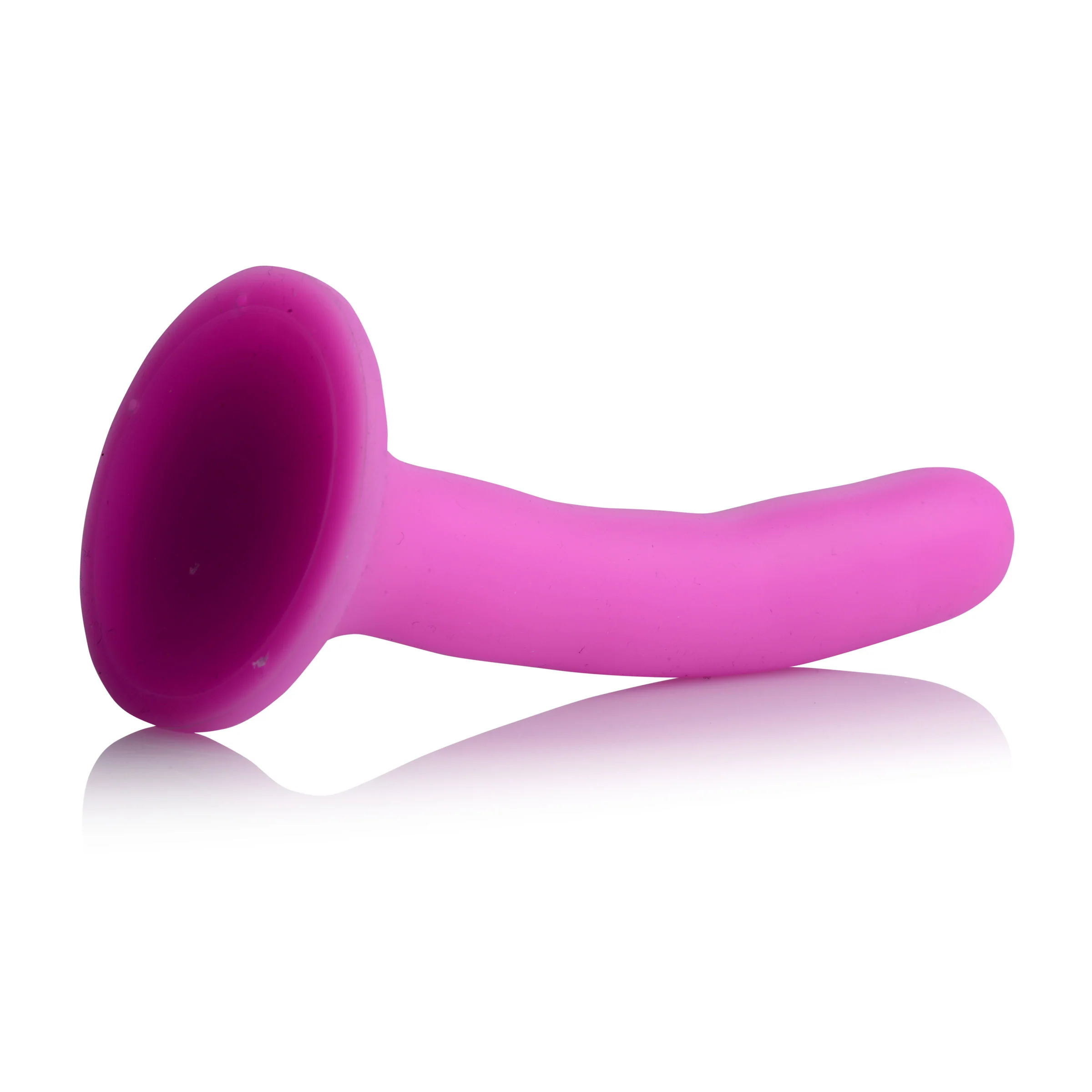 Pink Silicone Strap-on Dildo - Image 2