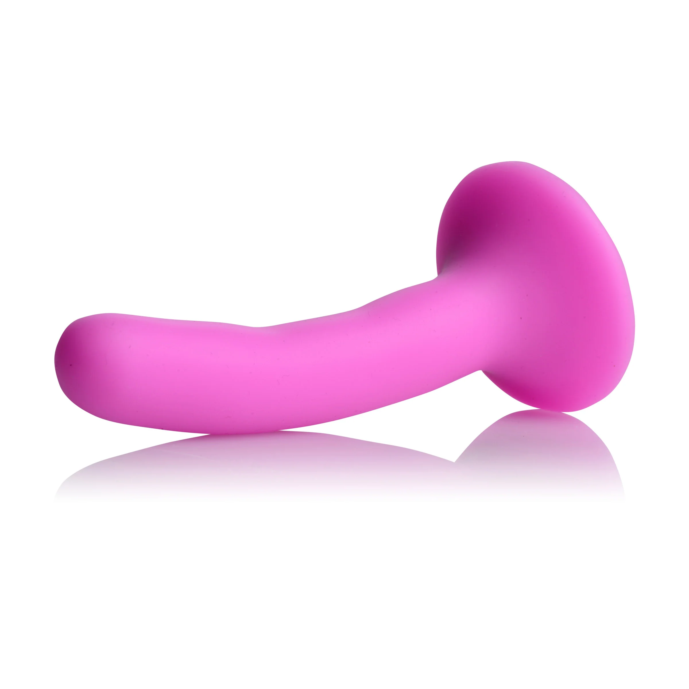 Pink Silicone Strap-on Dildo - Image 3