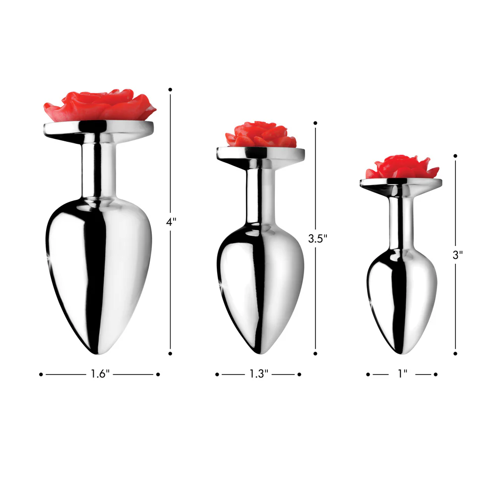 Red Rose Anal Plug - Image 4