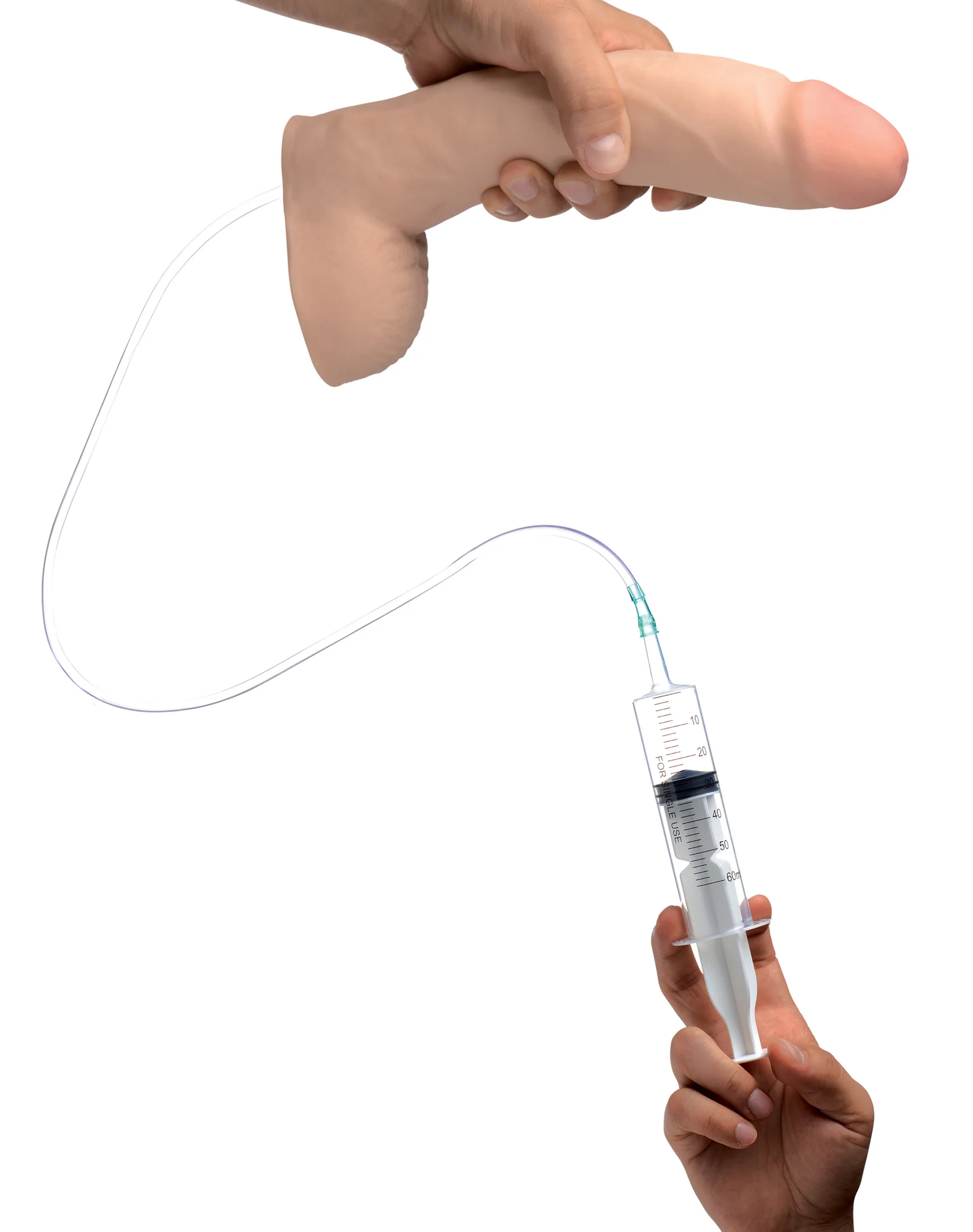 Realistic Dual Density Squirting Dildo - Image 4