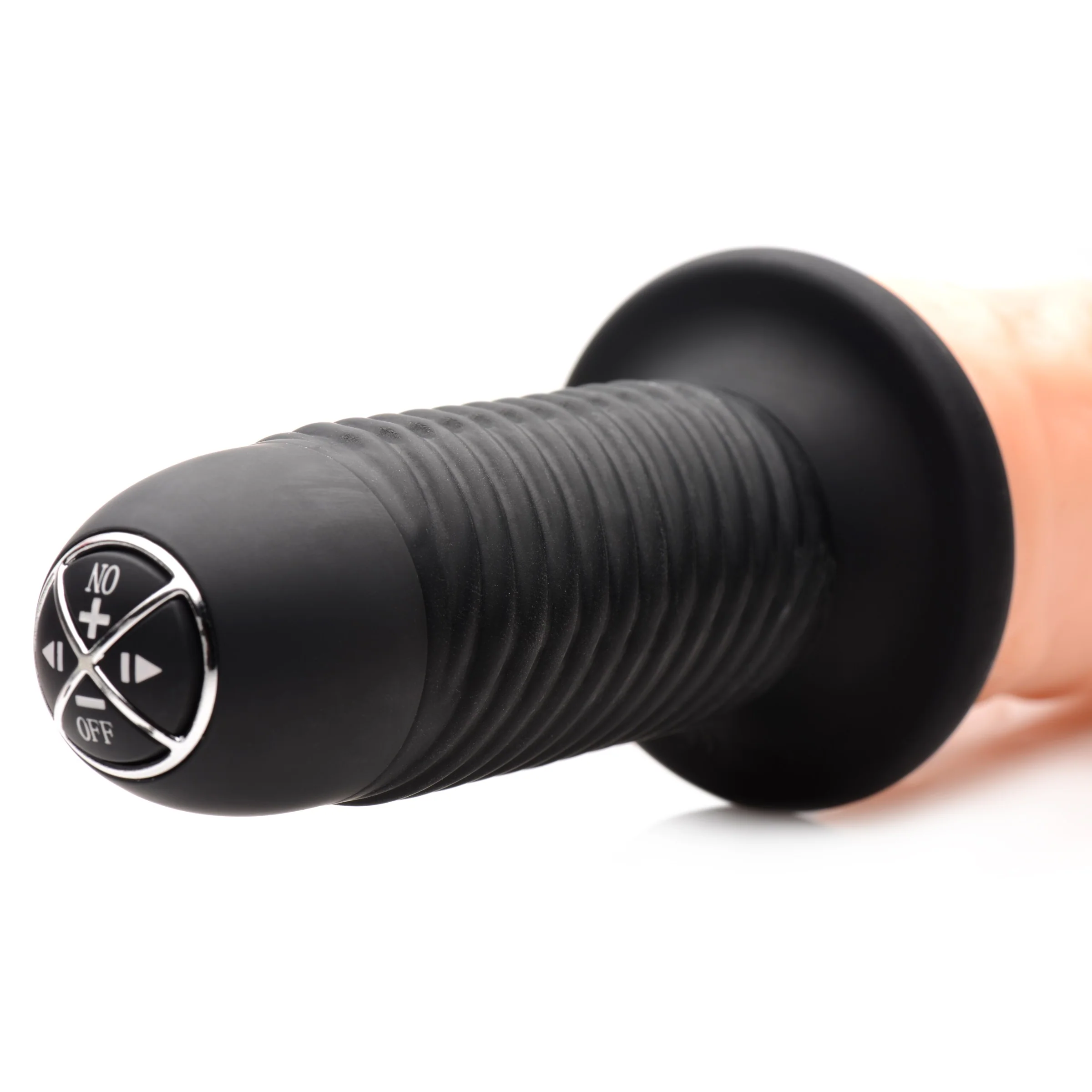 The Curved Dicktator 13 Mode Vibrating Giant Dildo Thruster - Image 4