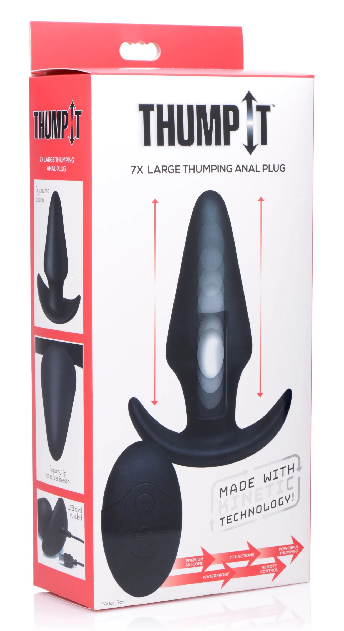 Kinetic Thumping 7x Anal Plug - Image 4