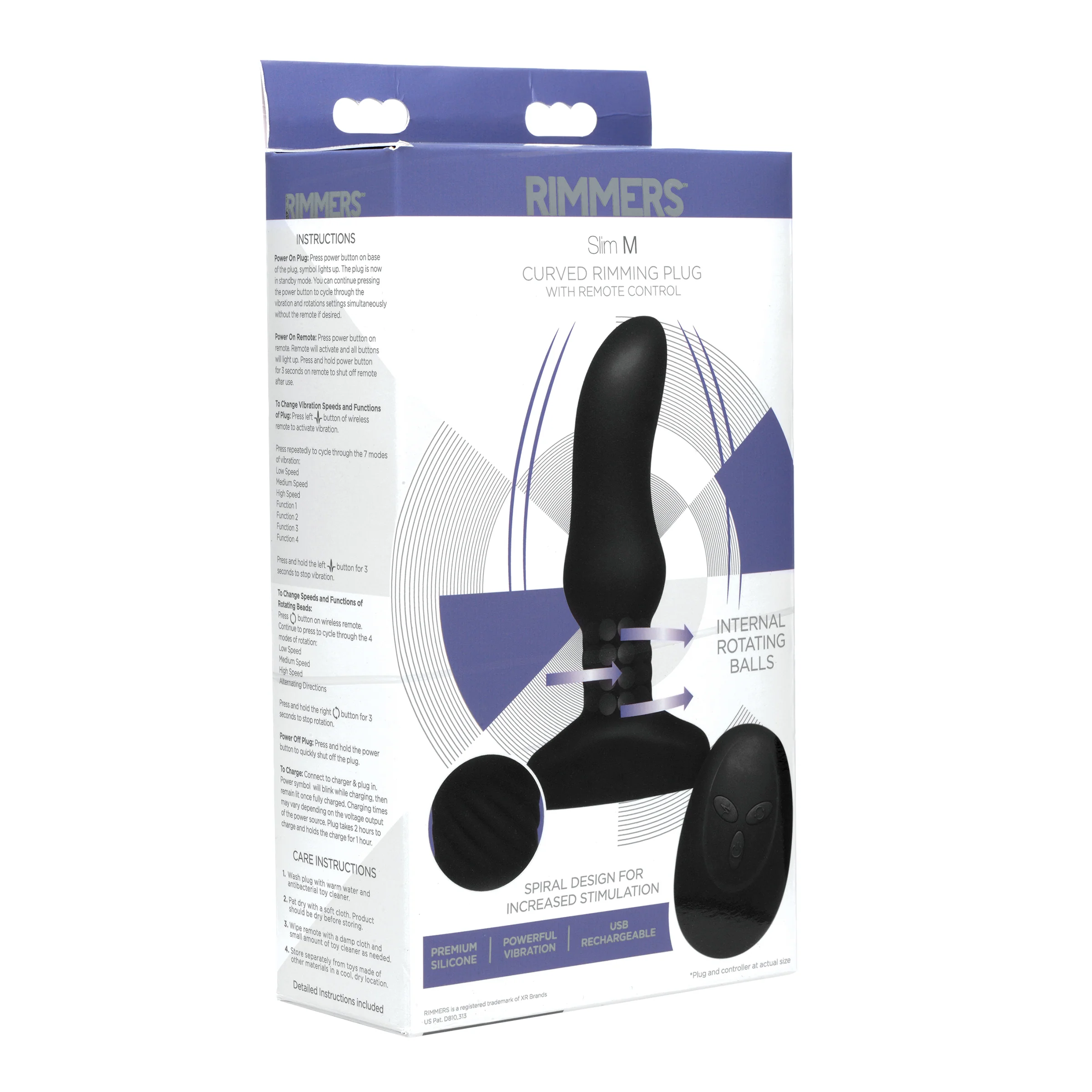 Slim Rimming Plug With Remote Control - Image 2
