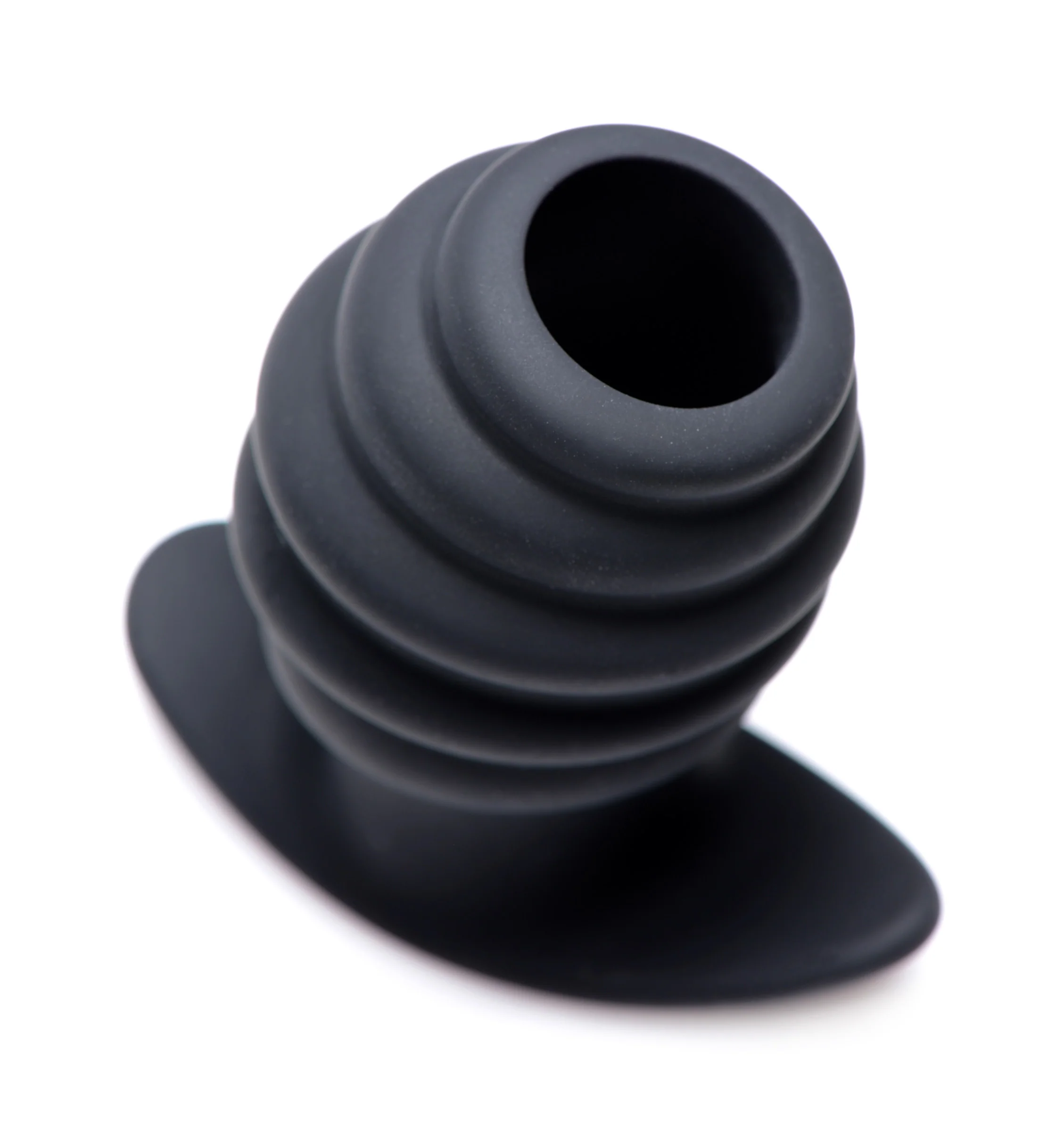 Hive Ass Tunnel Silicone Ribbed Hollow Anal Plug - Image 3