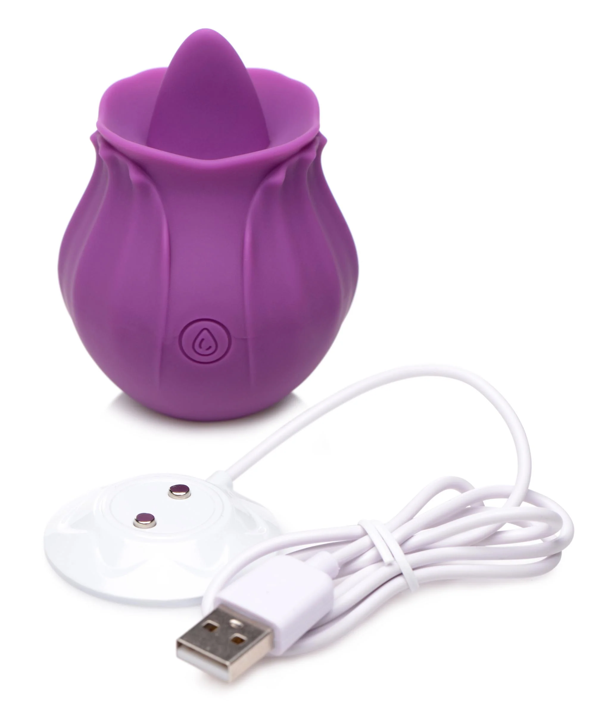 Bloomgasm Wild Violet 10x Silicone Clit Licking Stimulator - Image 3