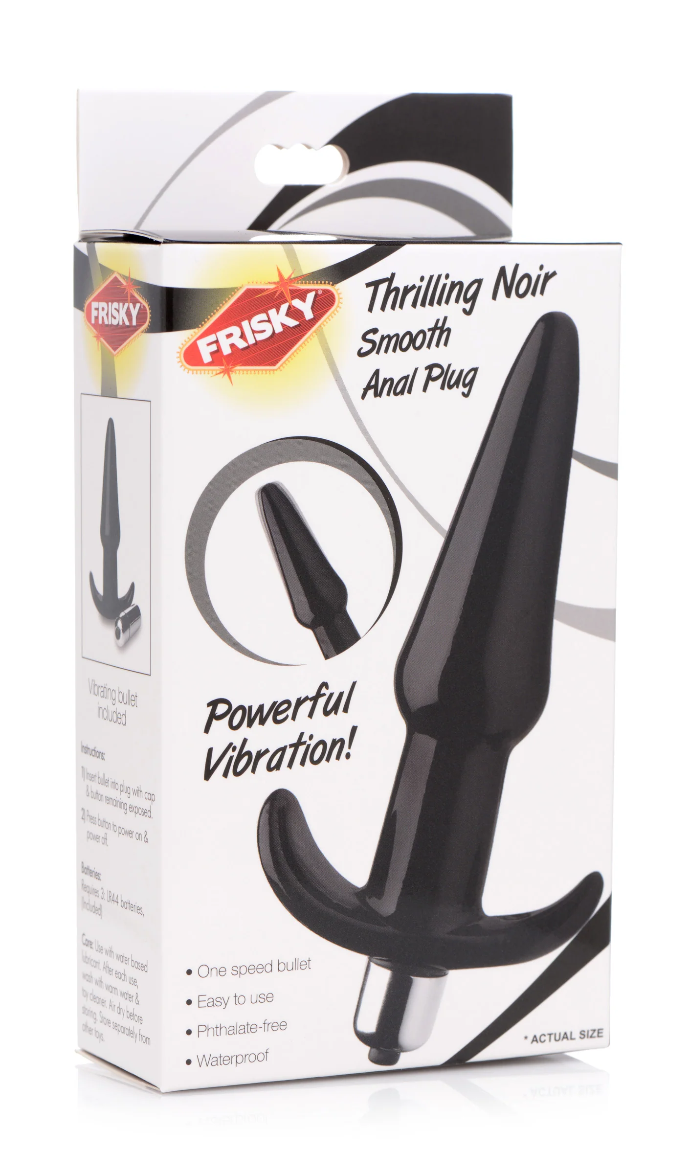 Smooth Vibrating Anal Plug - Image 4