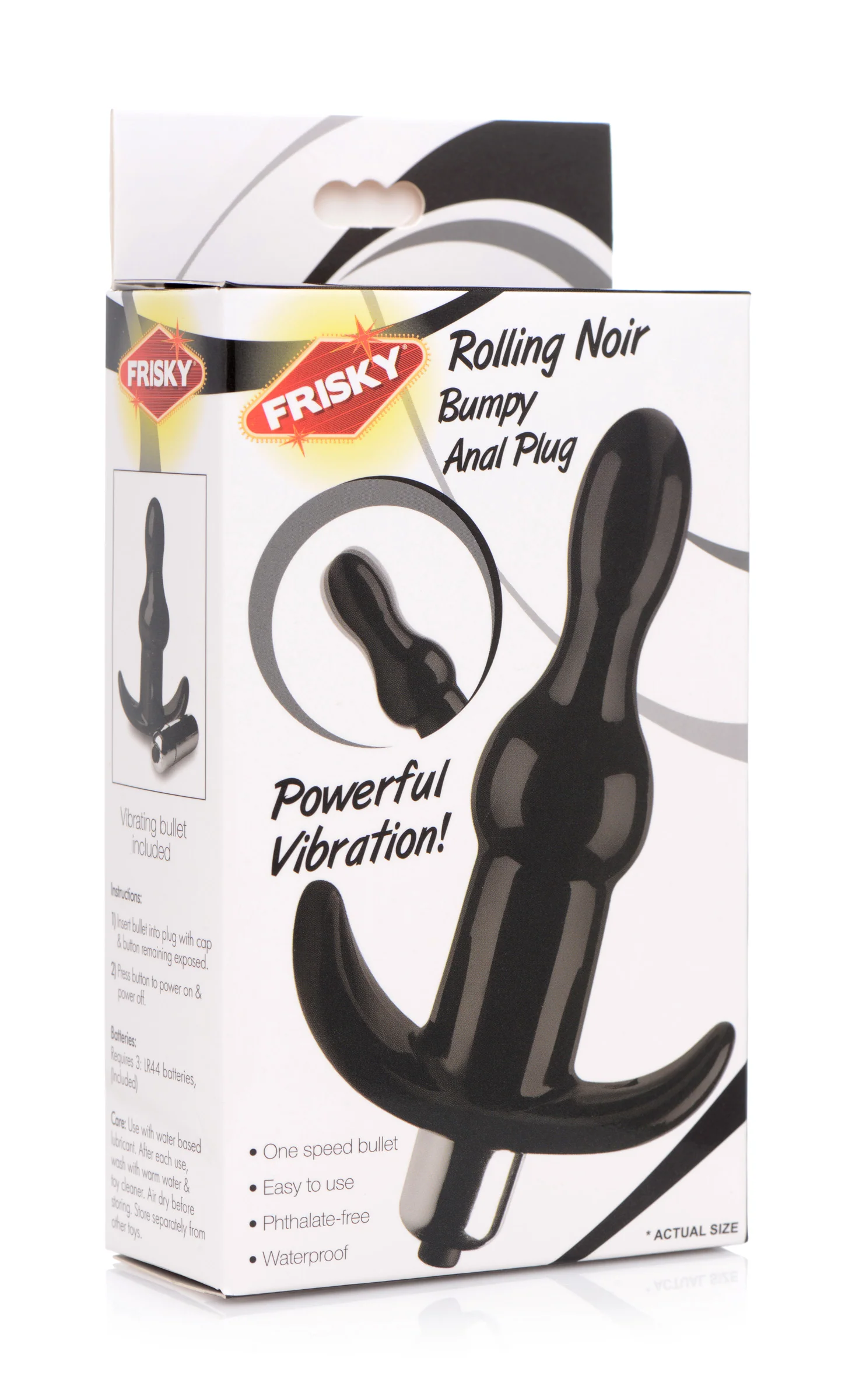 Bumpy Vibrating Anal Plug - Image 2