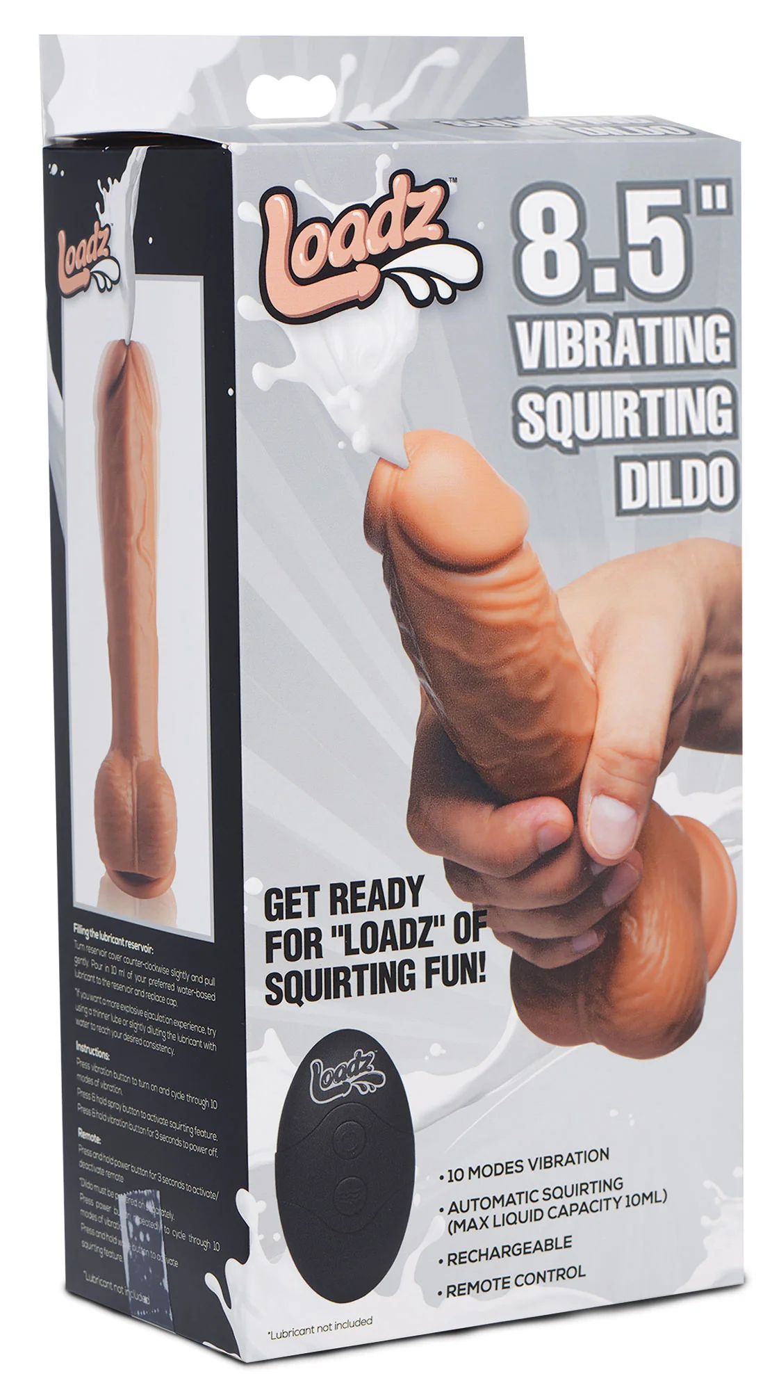 7 Inch Vibrating Squirting Dildo With Remote Control - Image 2