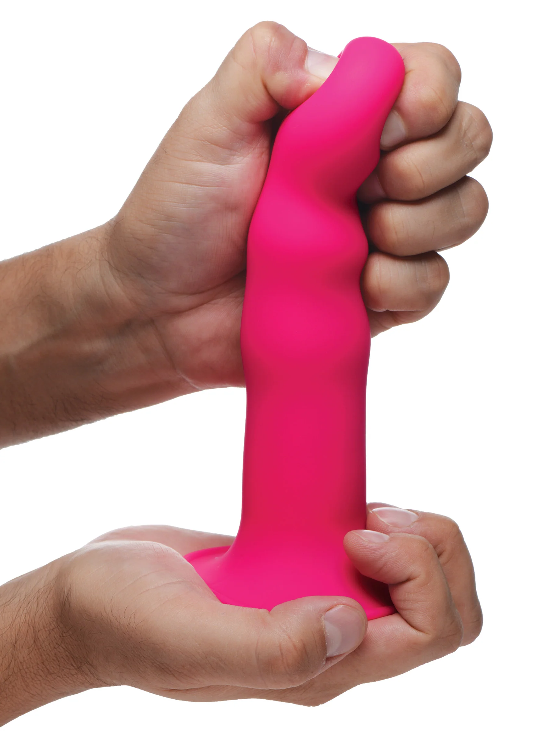 Squeezable Wavy Dildo - Image 5