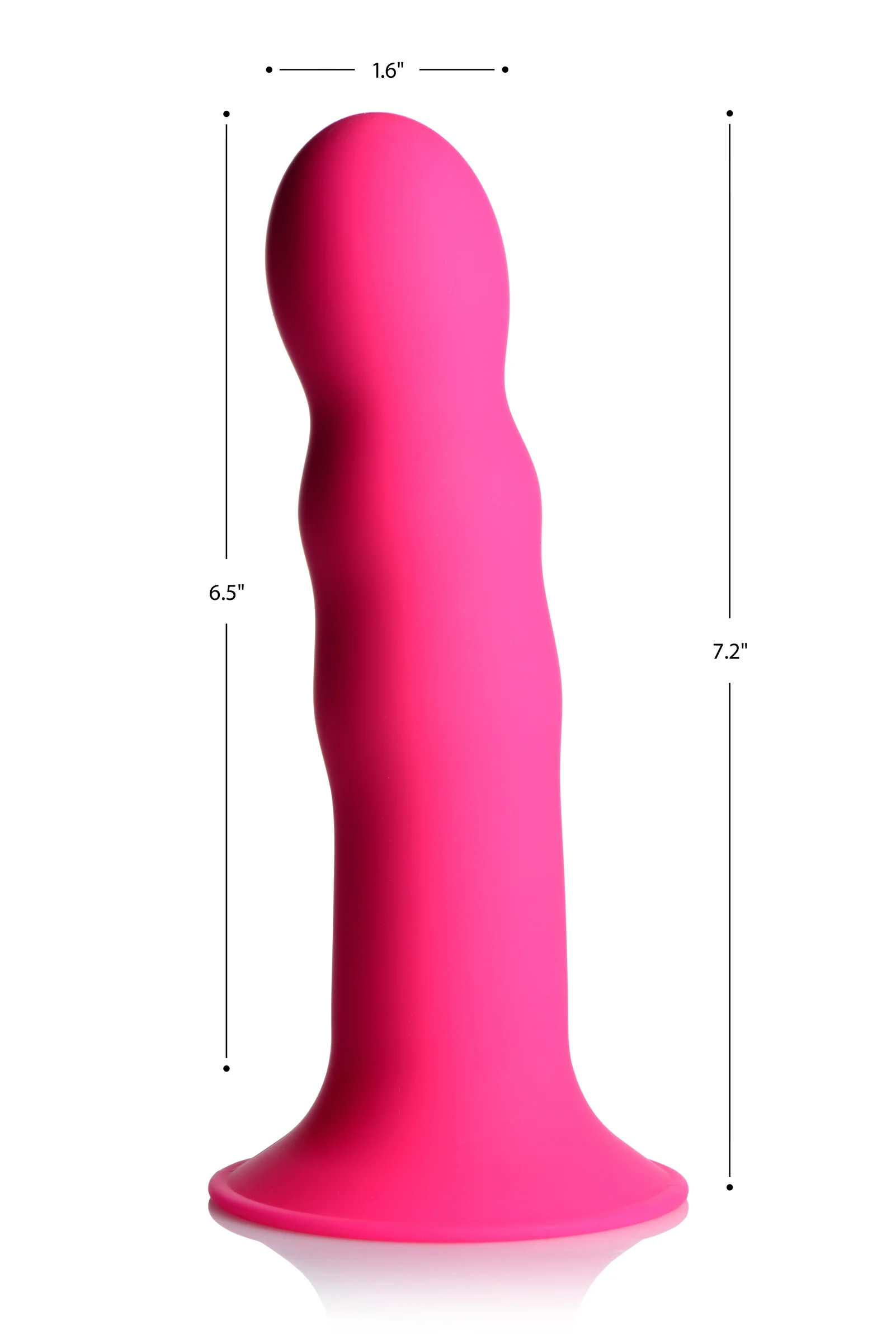 Squeezable Wavy Dildo - Image 7