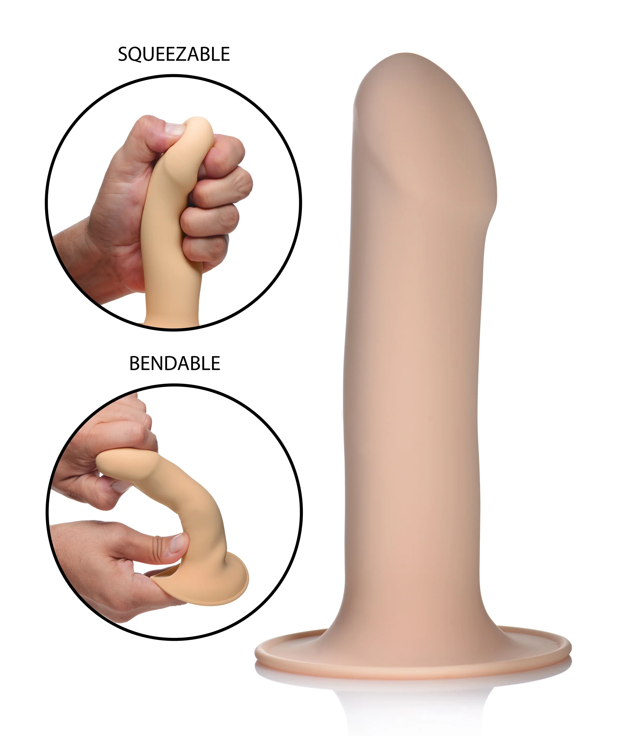 Squeezable Phallic Dildo - Image 10
