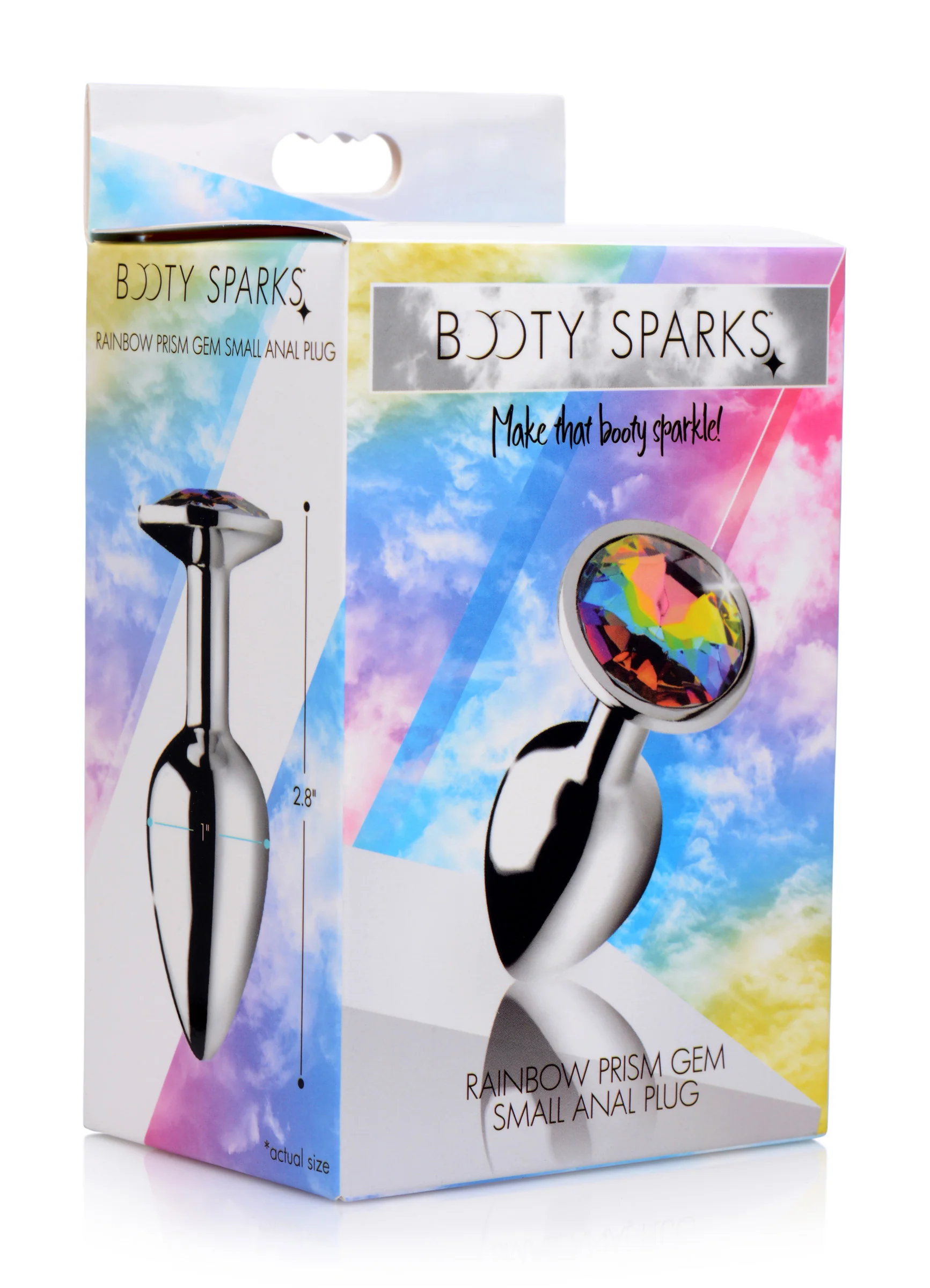 Rainbow Prism Gem Anal Plug - Image 3
