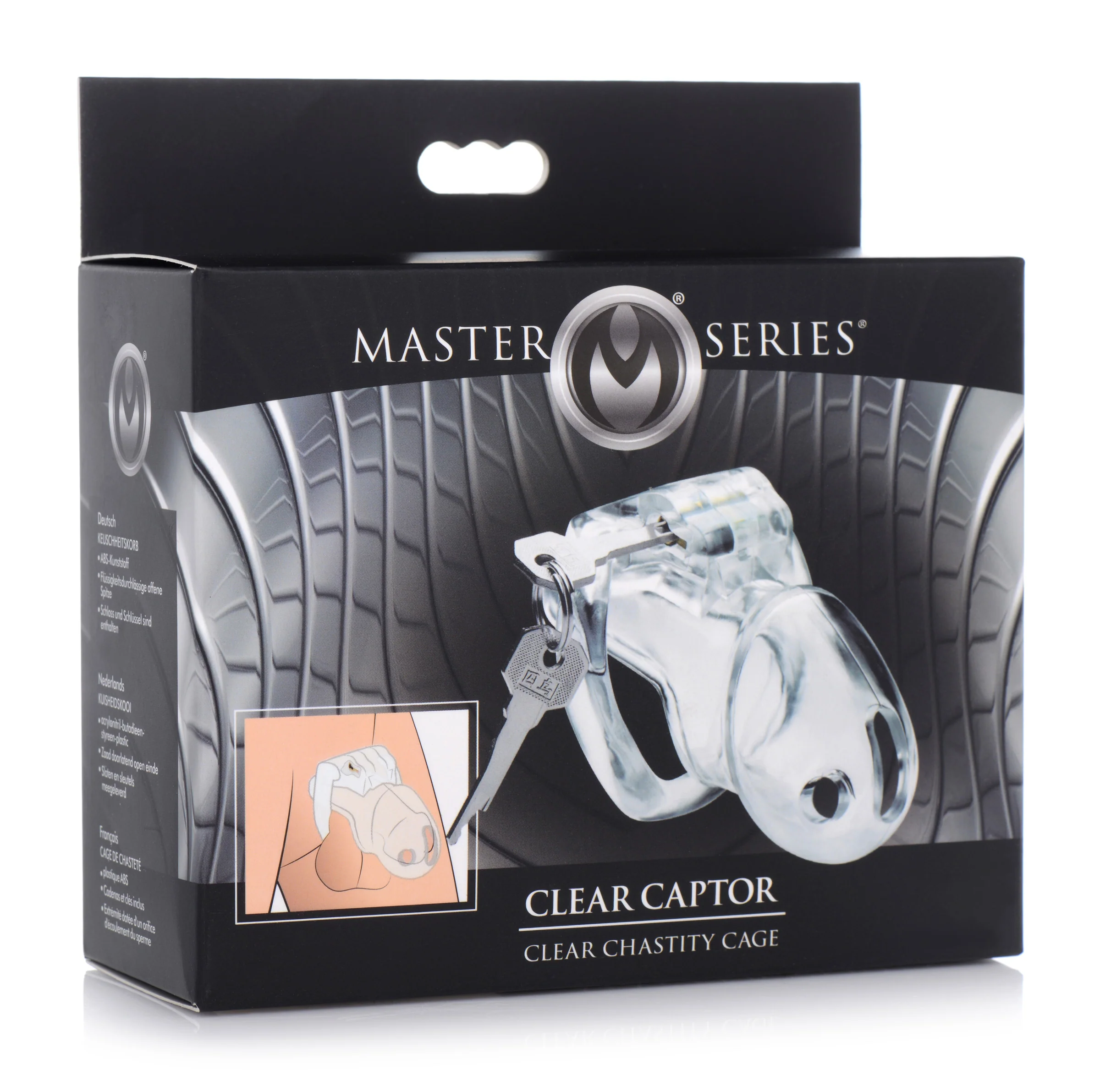 Clear Captor Chastity Cage - Image 2