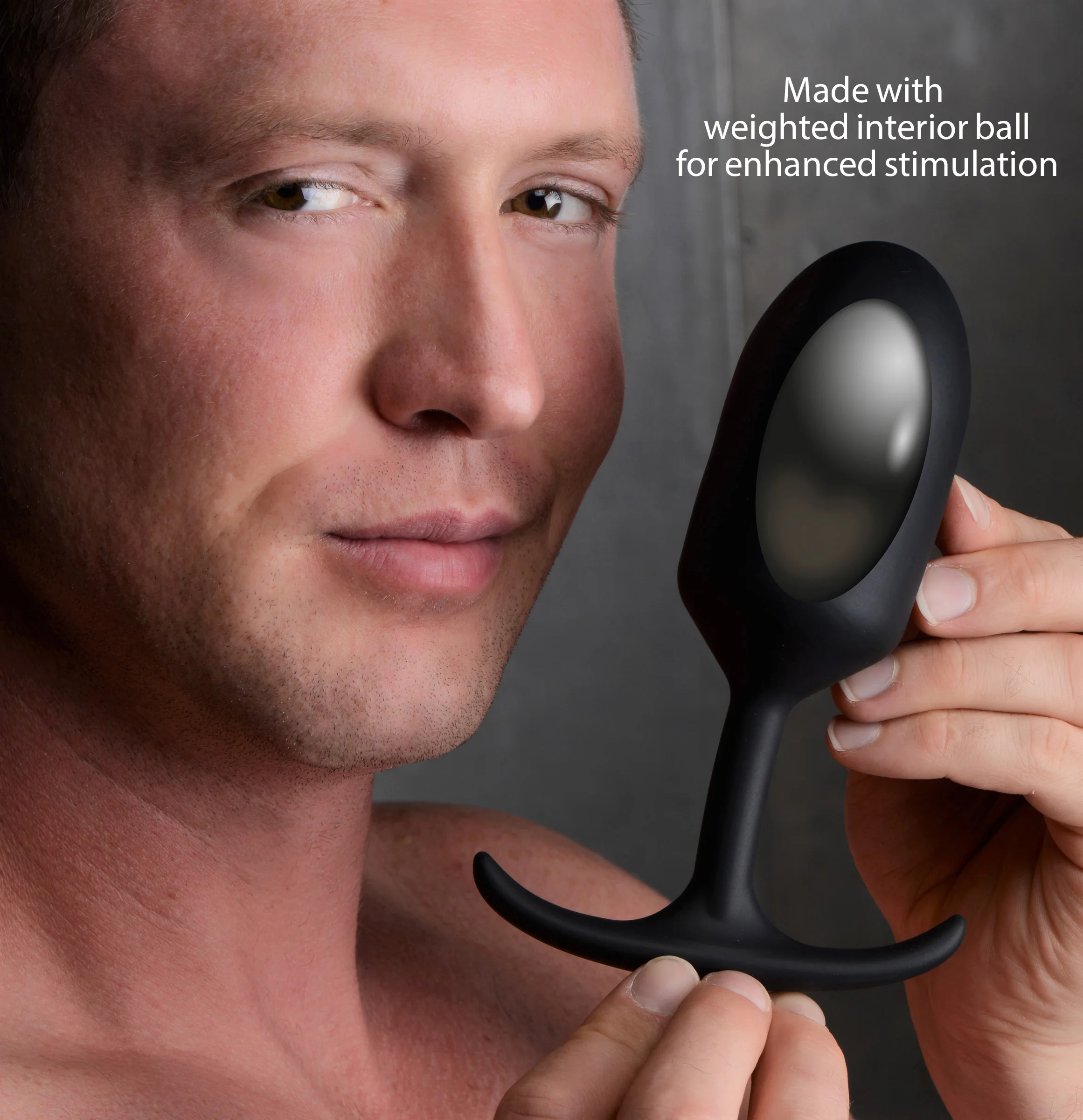 Premium Silicone Weighted Anal Plug - Image 3