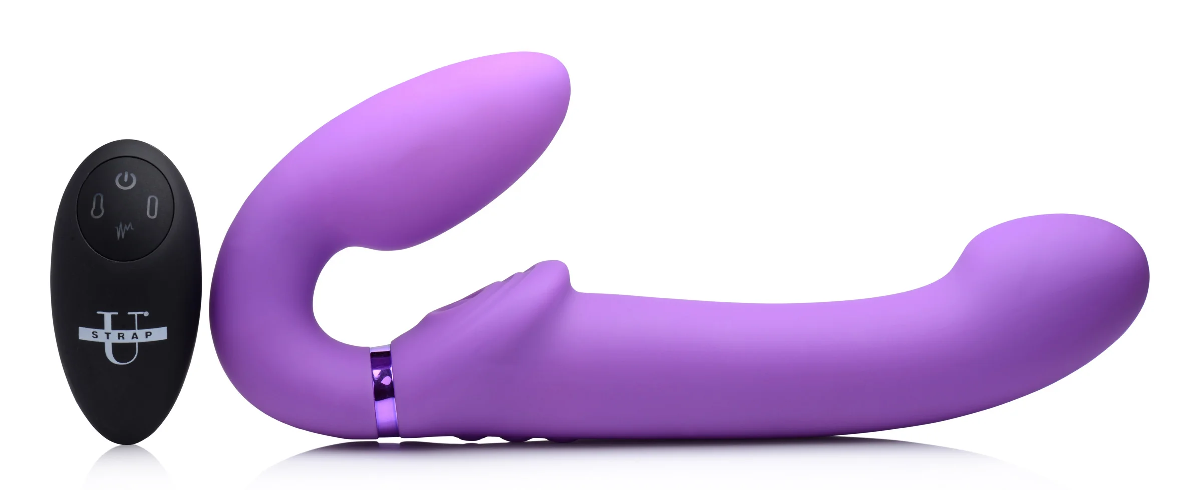 10x Remote Control Ergo-fit G-pulse Inflatable And Vibrating Strapless Strap-on - Image 9