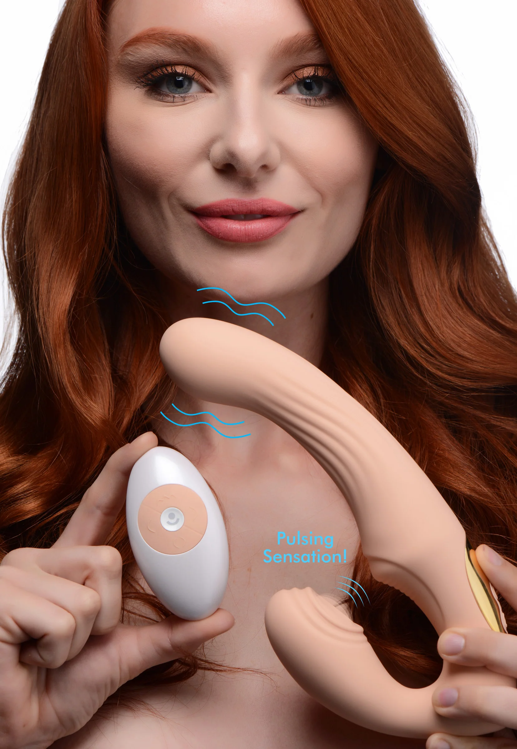 15x U-pulse Silicone Pulsating And Vibrating Strapless Strap-on With Remote - Image 10