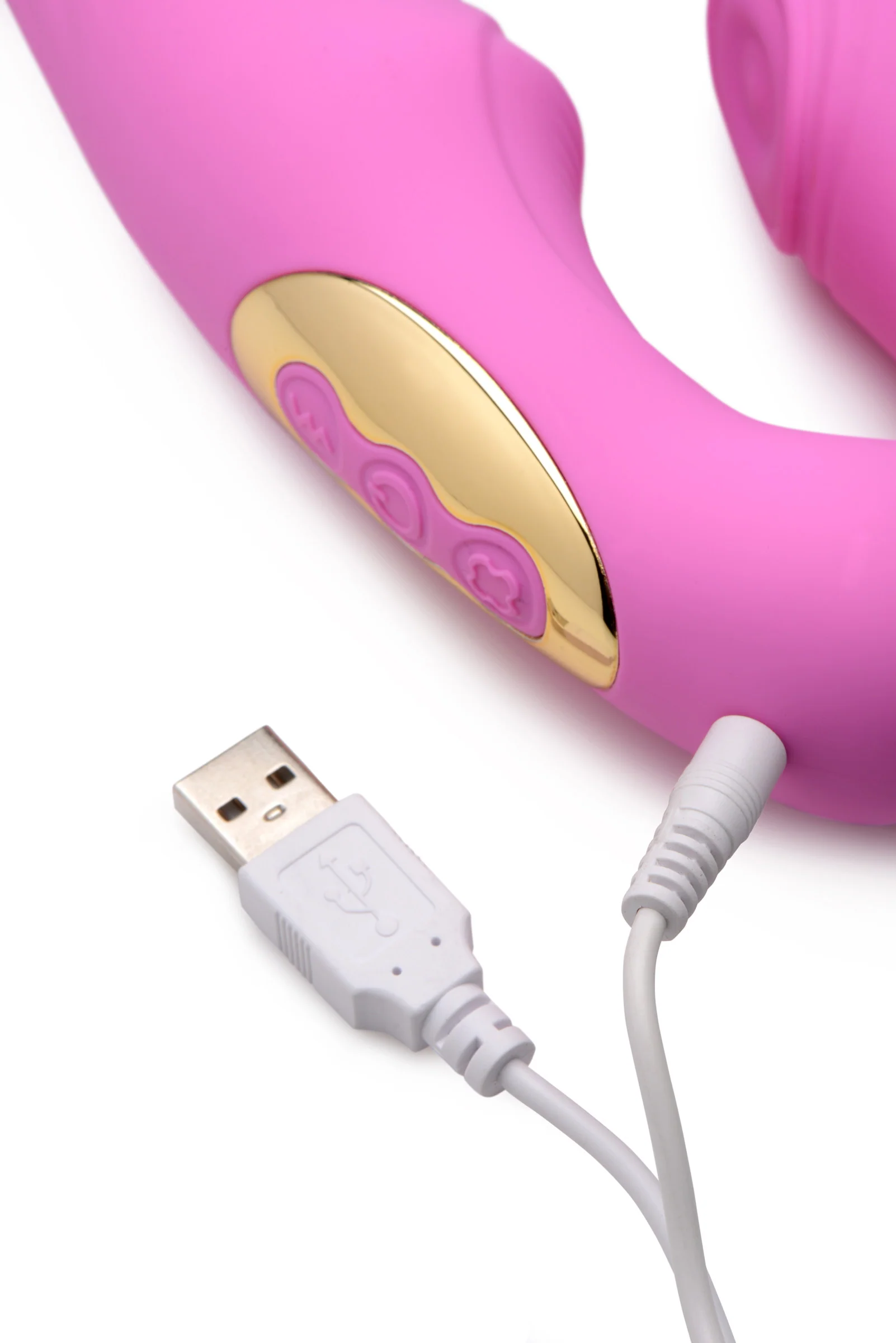 15x U-pulse Silicone Pulsating And Vibrating Strapless Strap-on With Remote - Image 5